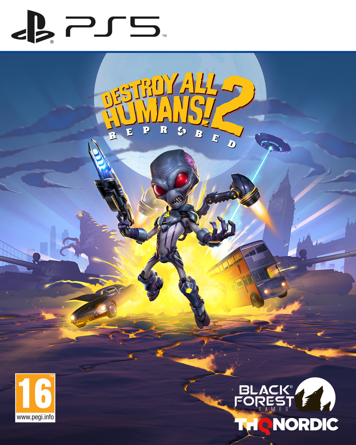 DESTROY ALL HUMANS 2 REPROBED Playstation 5 Video Game