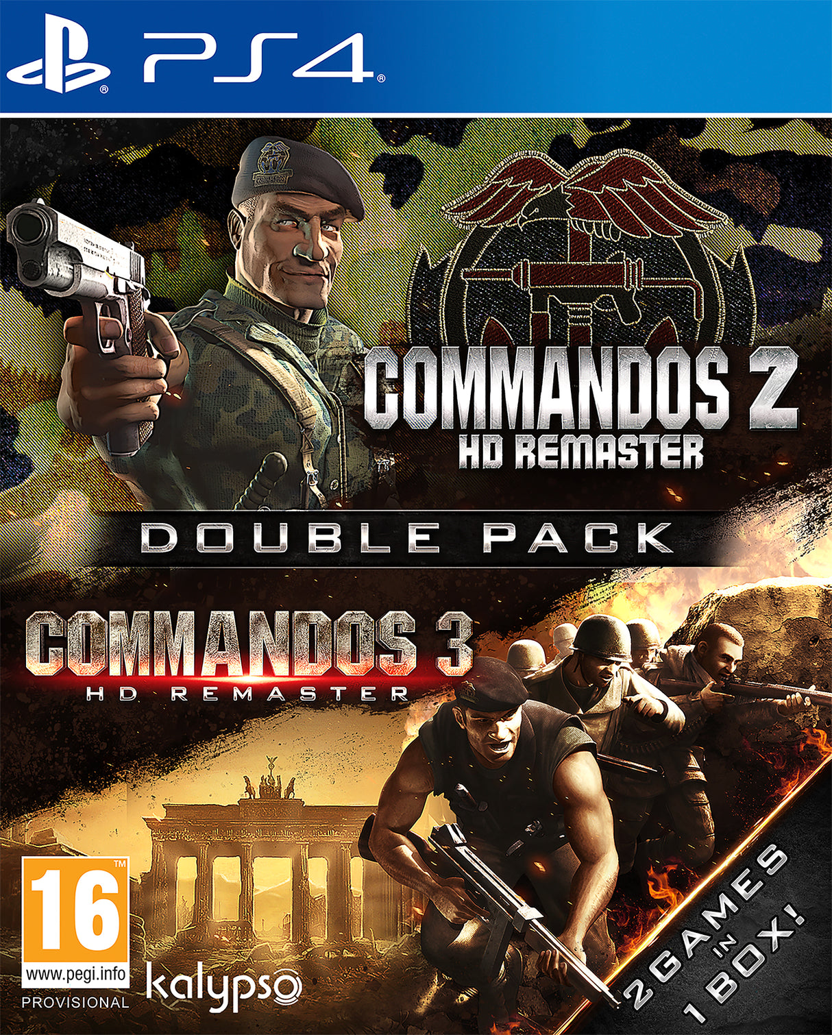 COMMANDOS 2 & 3 HD REMASTER   Playstation 4 Video Game