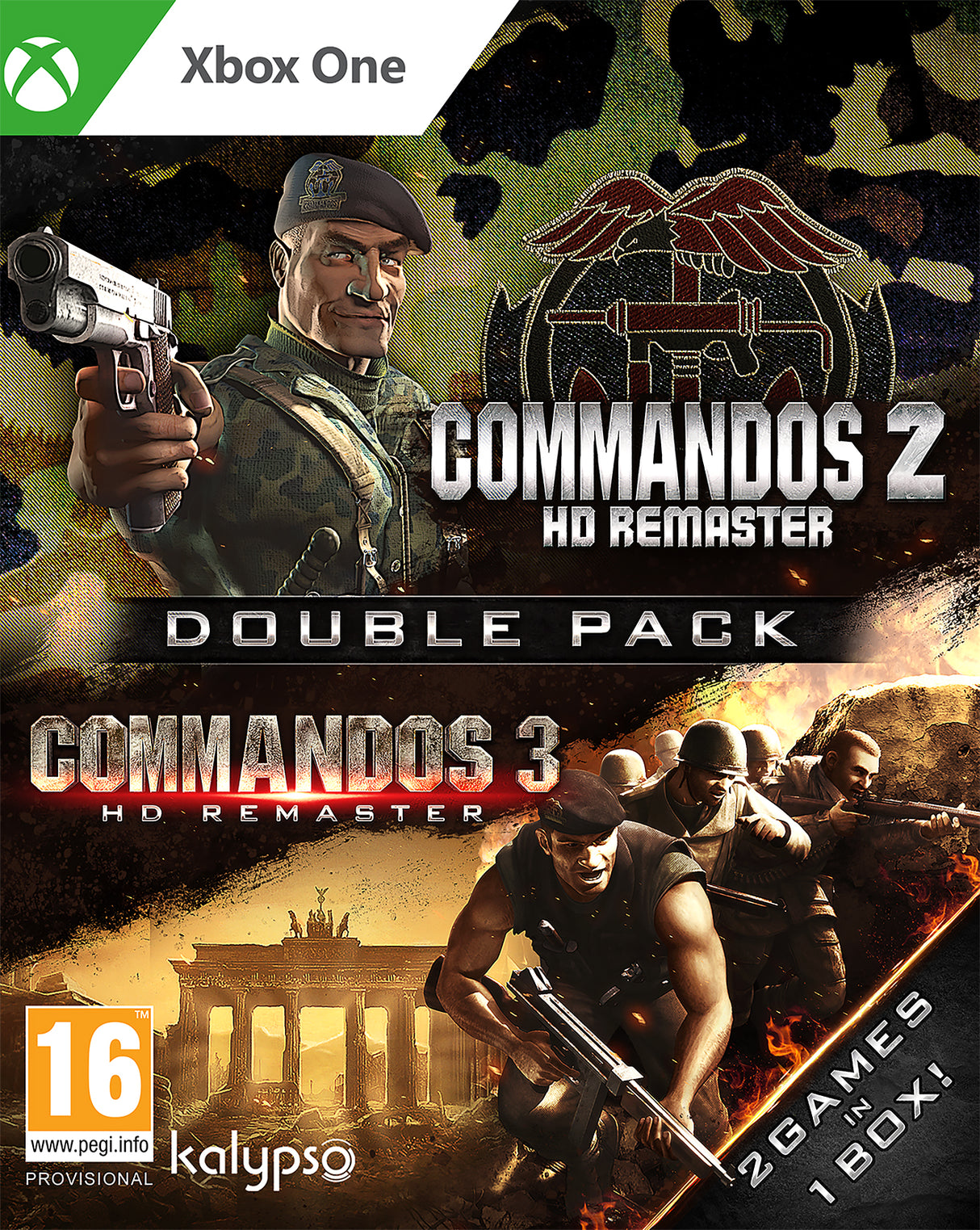 COMMANDOS 2 & 3 HD REMASTER   Xbox One Video Game