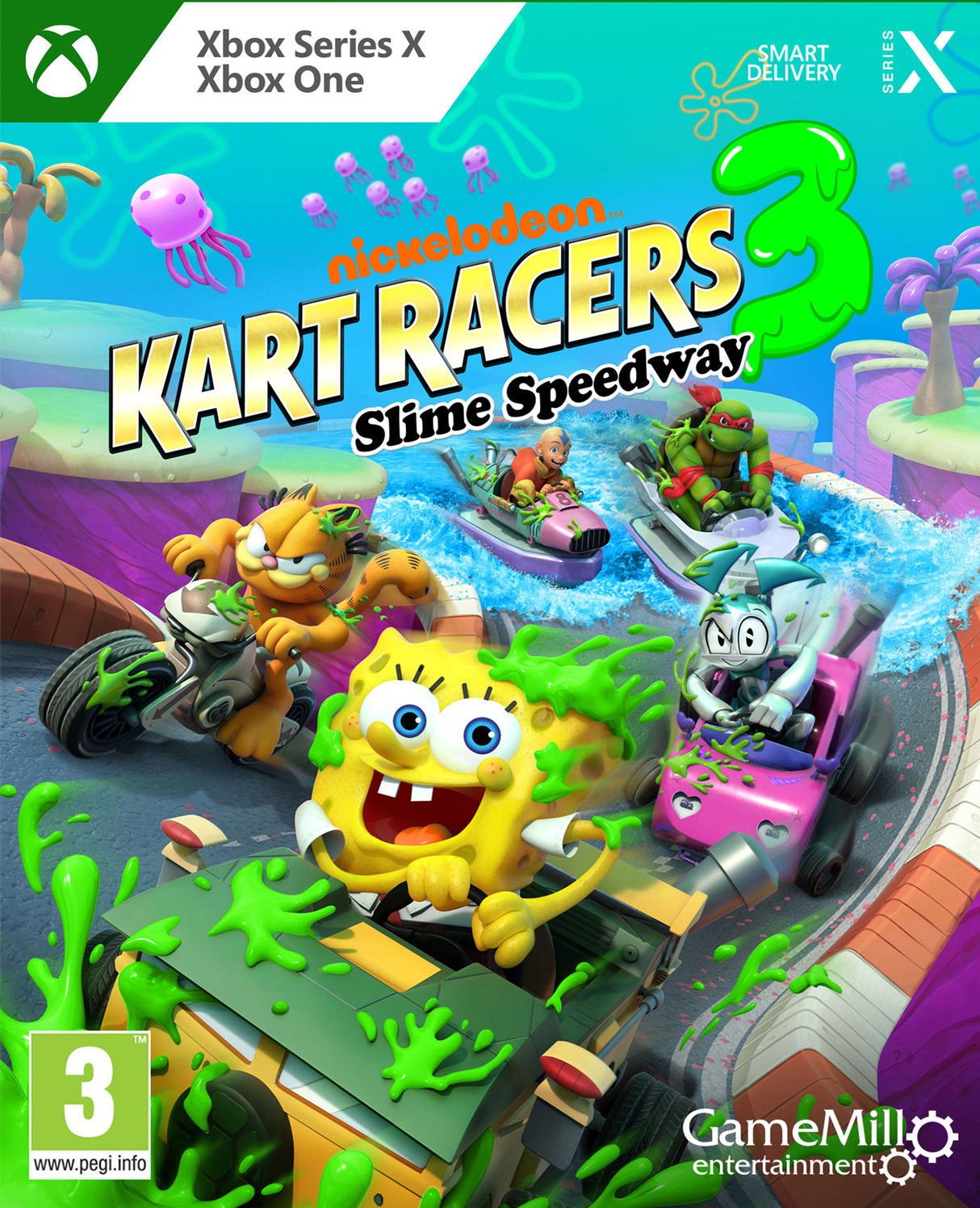 KART RACERS 3 SLIME SPEEDWAY   Microsoft Xbox SX Video Game