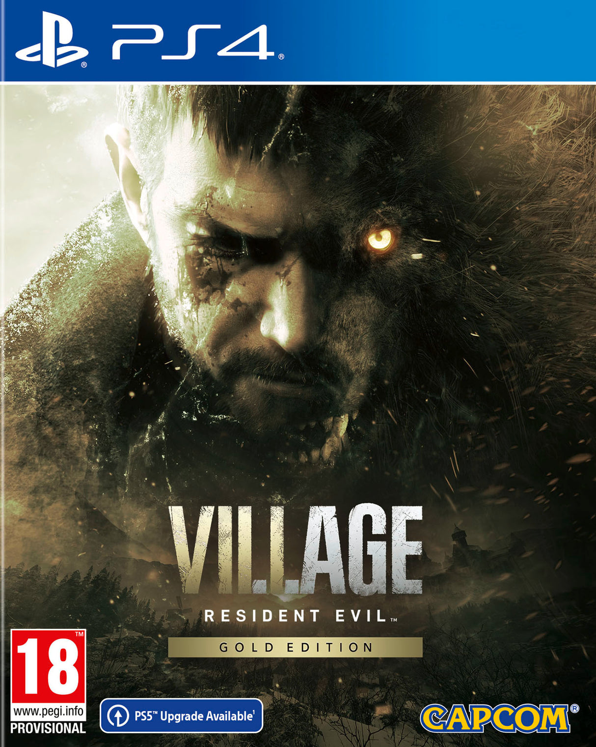 RESI EVIL VILLAGE GOLD EDT   Playstation 4 Video Game