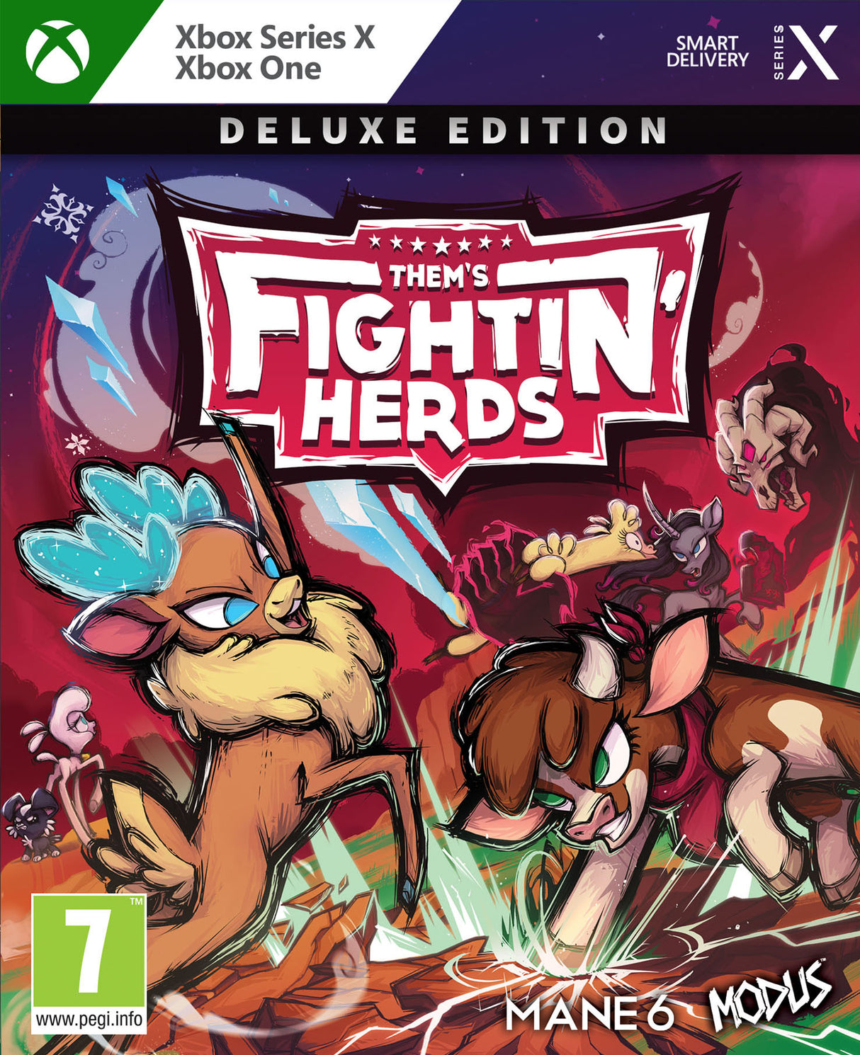 THEMS FIGHTIN HERDS DLX ED   Microsoft Xbox SX Video Game