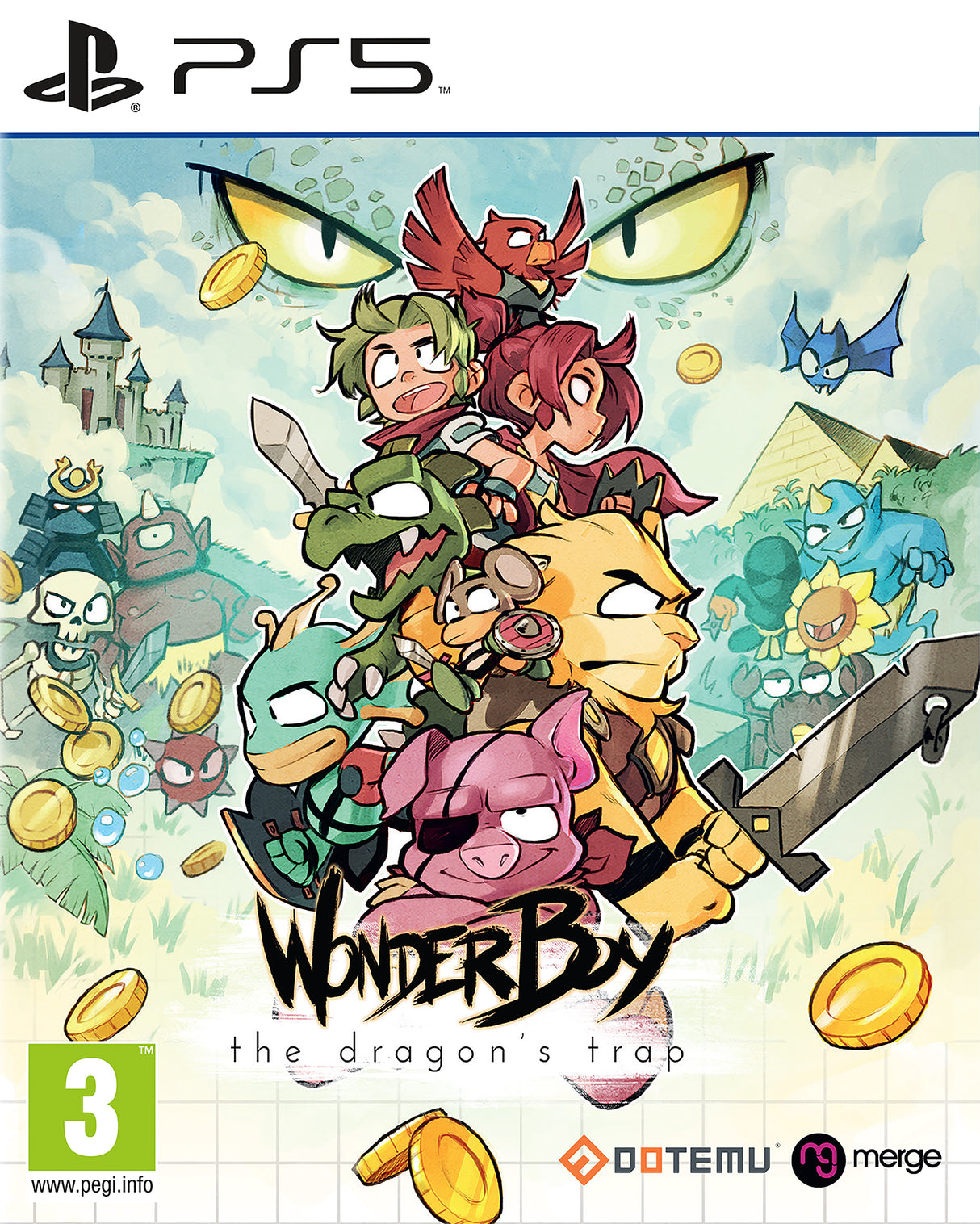 WONDER BOY THE DRAGONS TRAP   Playstation 5 Video Game