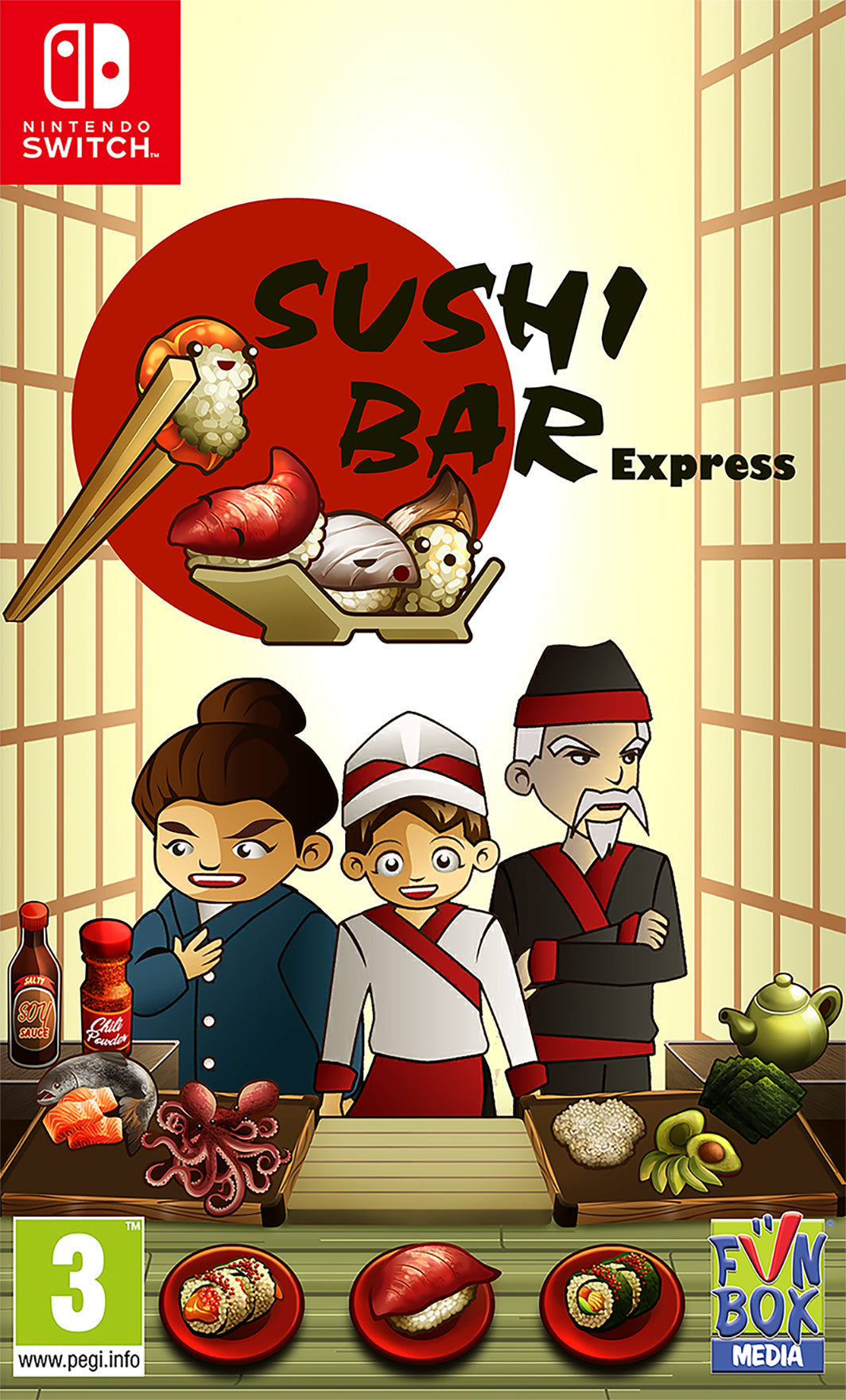 SUSHI BAR EXPRESS   Nintendo Switch Video Game