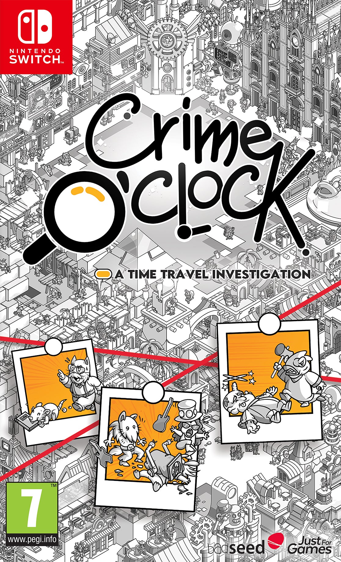 CRIME O CLOCK   Nintendo Switch Video Game