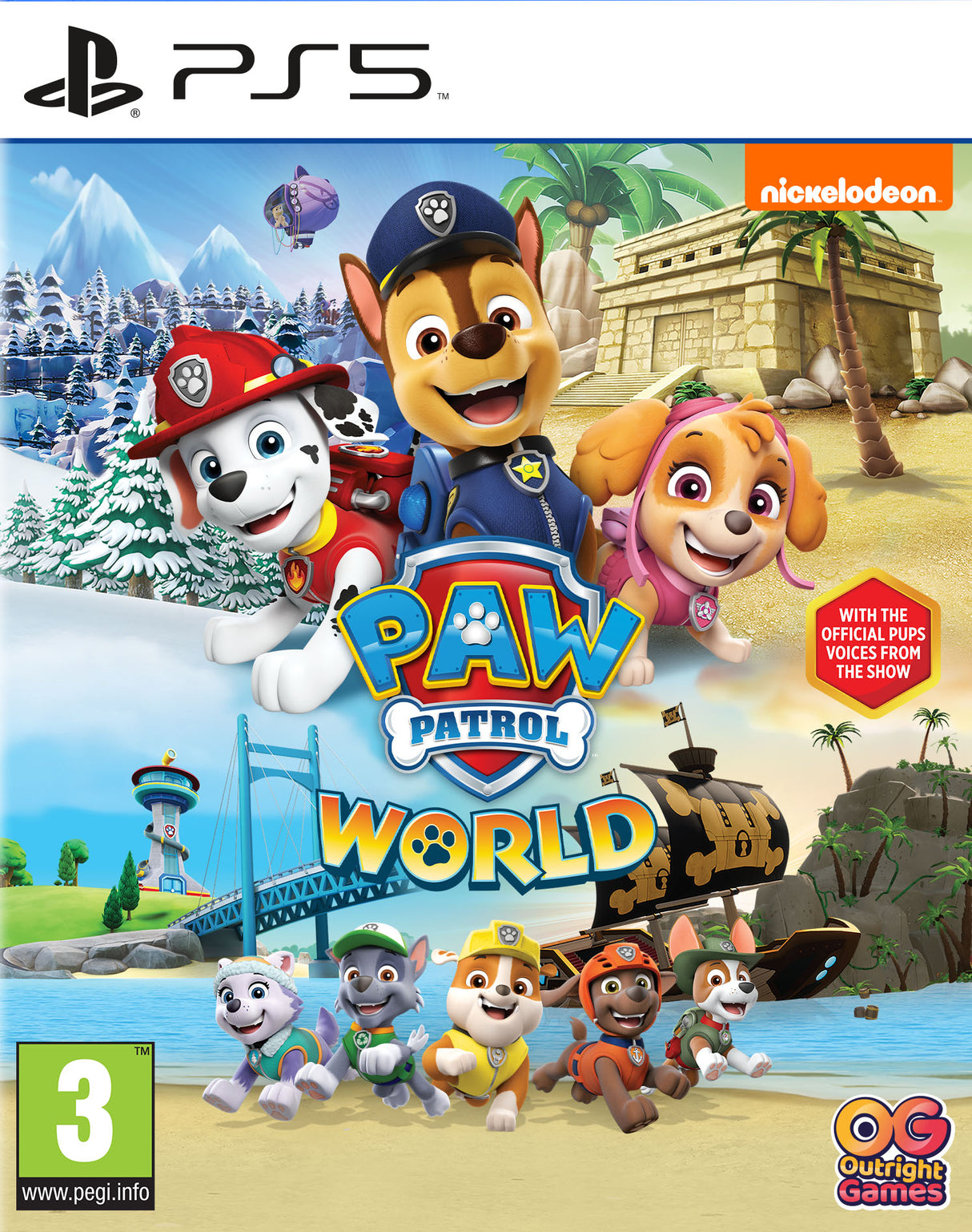 PAW PATROL WORLD Playstation 5 Video Game