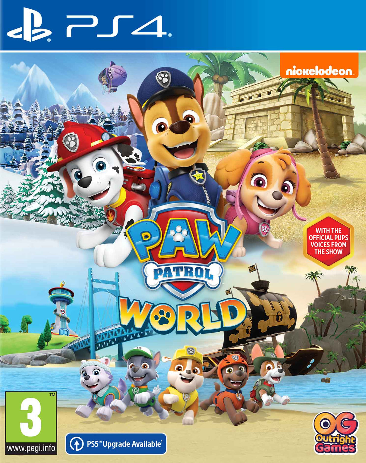 PAW PATROL WORLD Playstation 4 Video Game