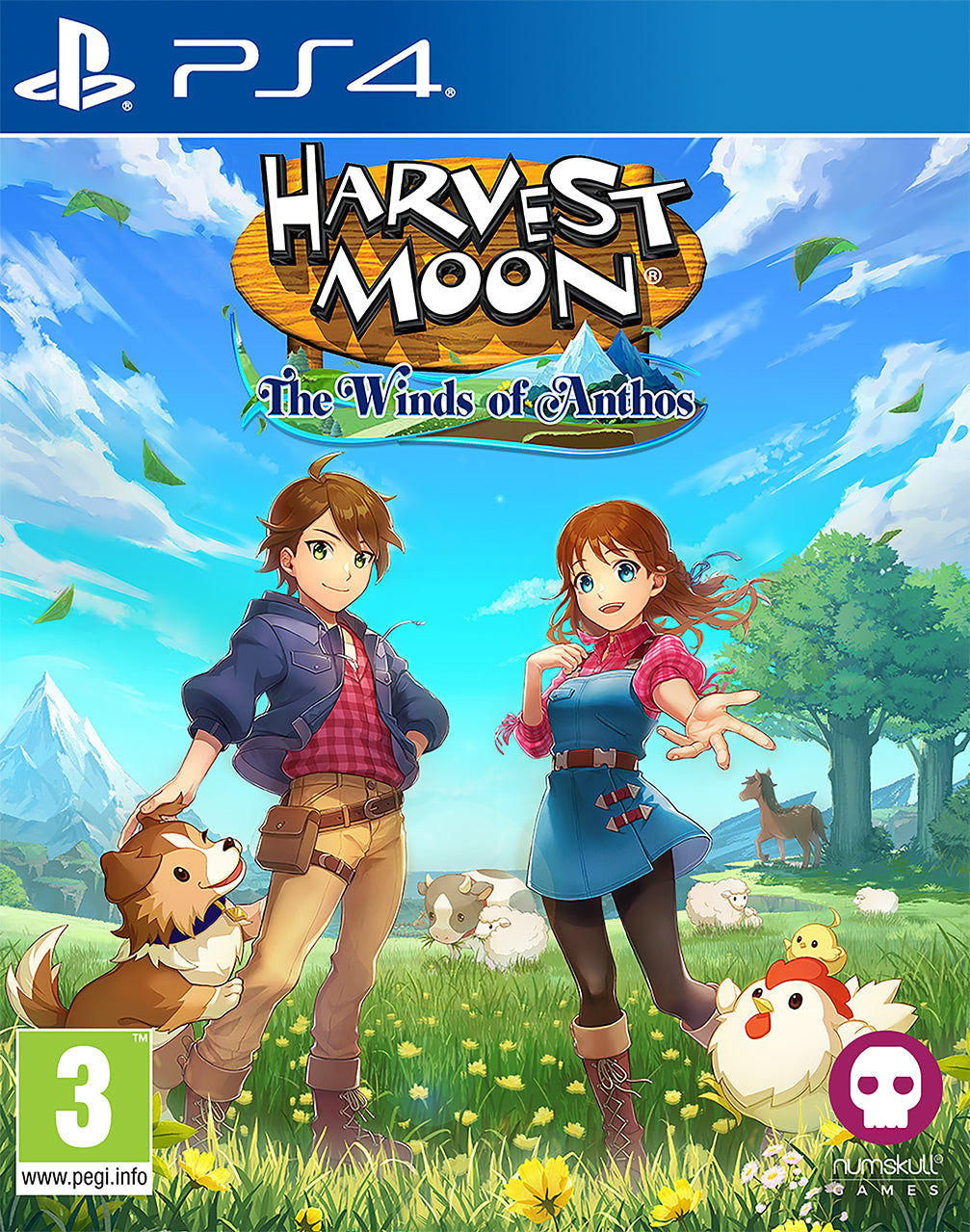 HARVEST MOON WINDS OF ANTHOS   Playstation 4 Video Game