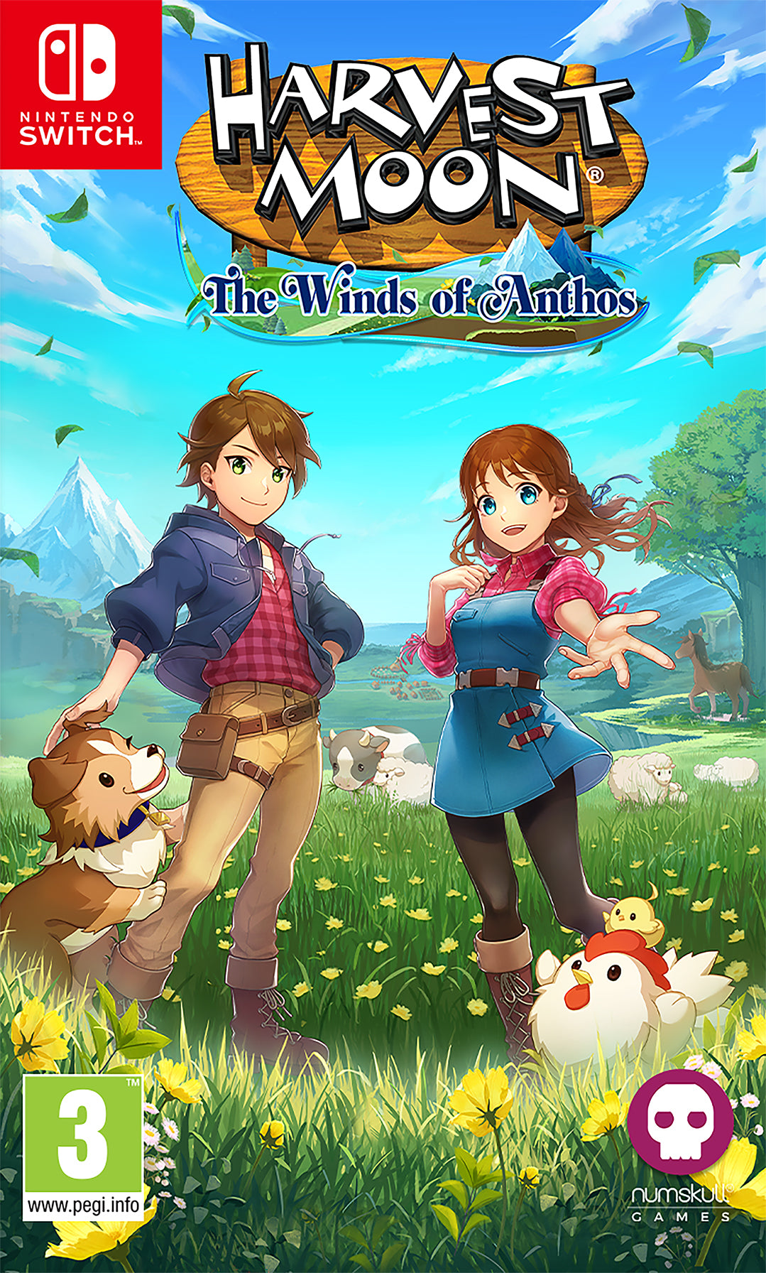 HARVEST MOON WINDS OF ANTHOS   Nintendo Switch Video Game