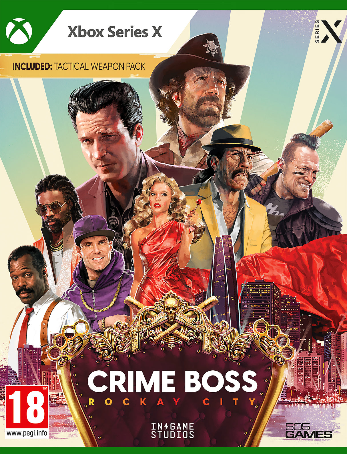 CRIME BOSS ROCKAY CITY   Microsoft Xbox SX Video Game