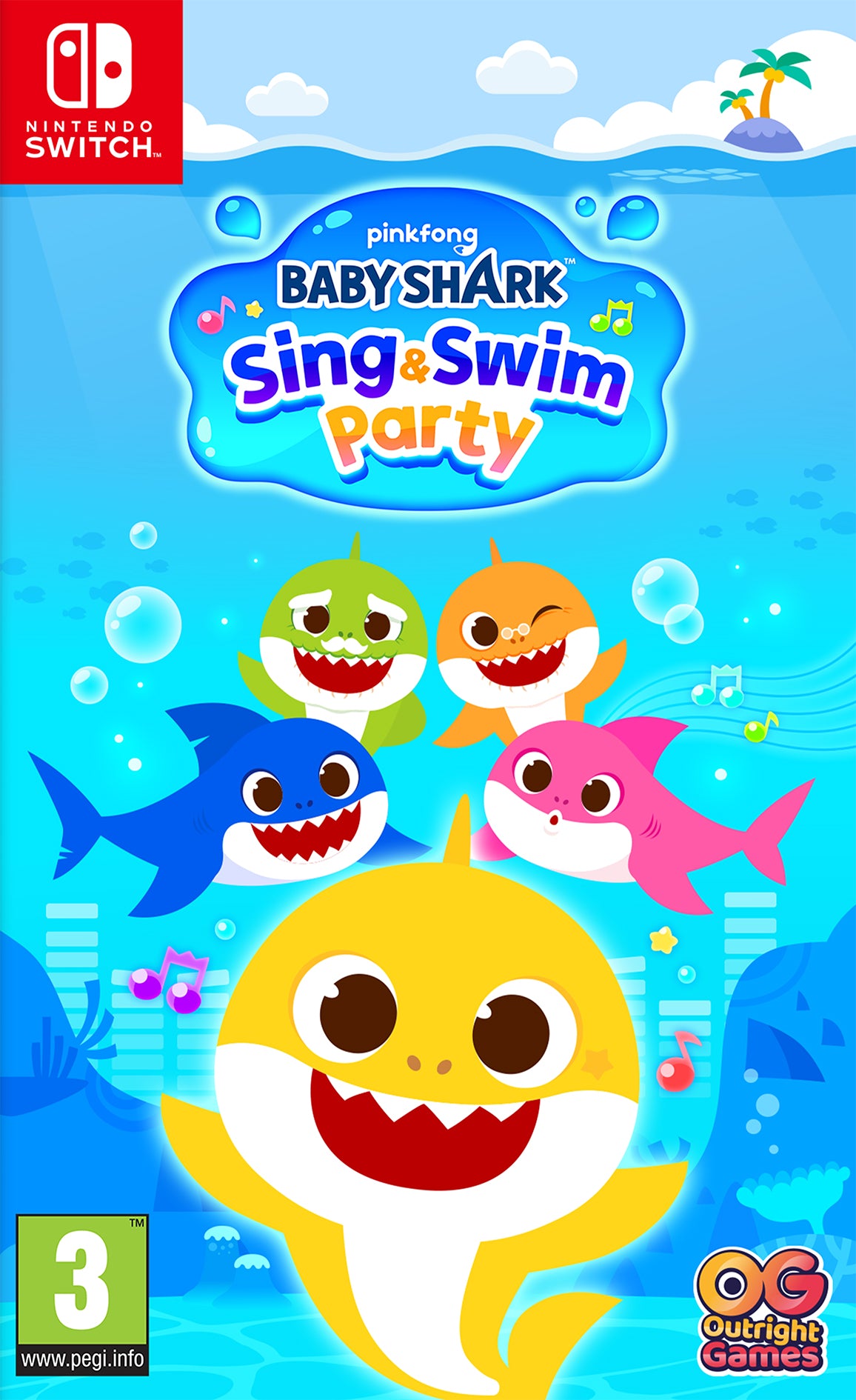 BABY SHARK SING & SWIM PARTY   Nintendo Switch Video Game