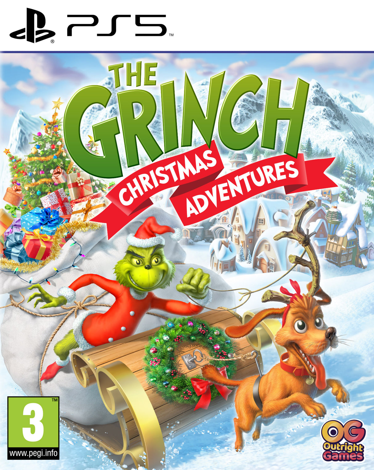 GRINCH CHRISTMAS ADVENTURES Playstation 5 Video Game