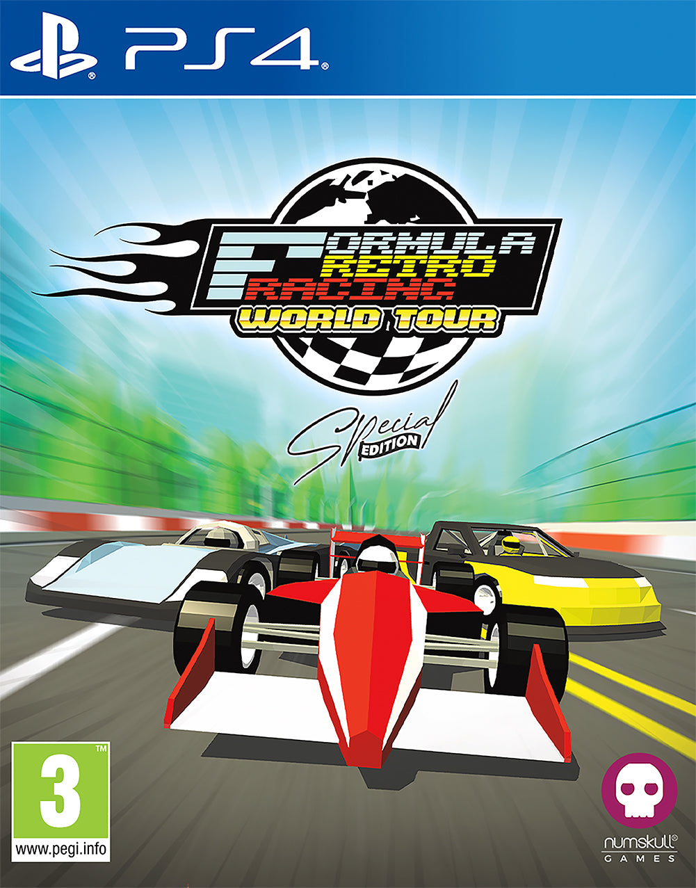 FORMULA RETRO WORLD RACING SE  Playstation 4 Video Game