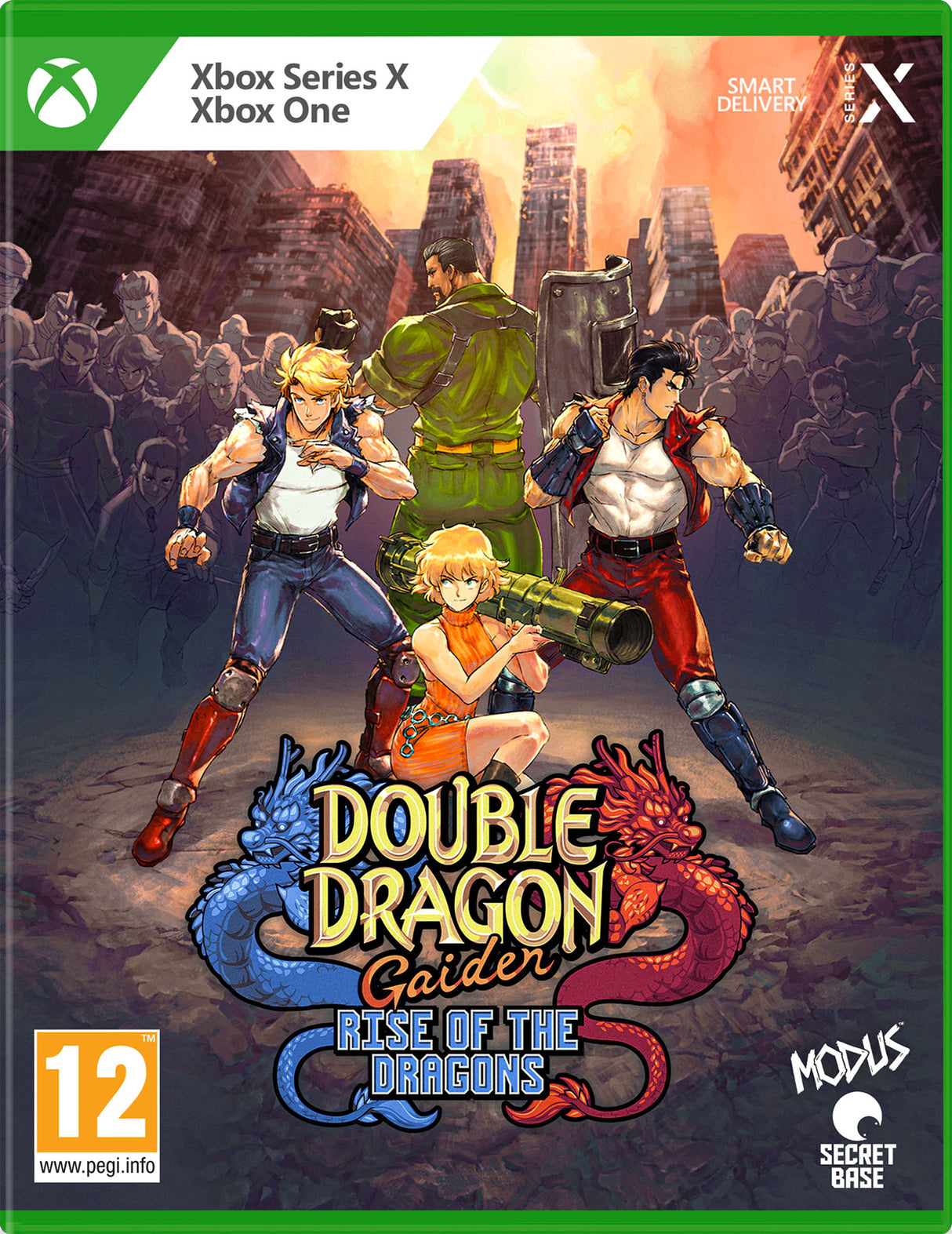 DOUBLE DRAGON GAIDEN ROTD  Microsoft Xbox SX Video Game