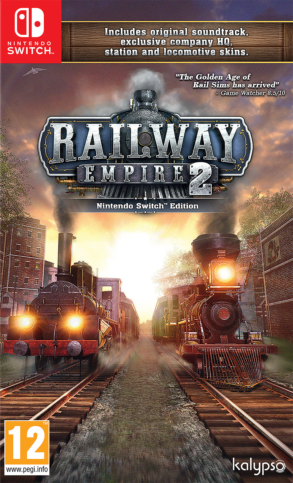 RAILWAY EMPIRE 2 DELUXE EDT   Nintendo Switch Video Game