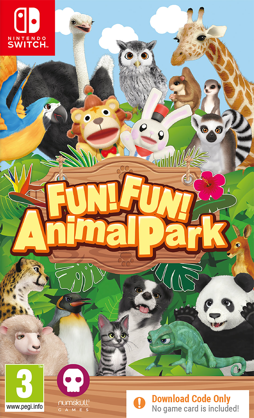 FUN FUN ANIMAL PARK CIB   Nintendo Switch Video Game