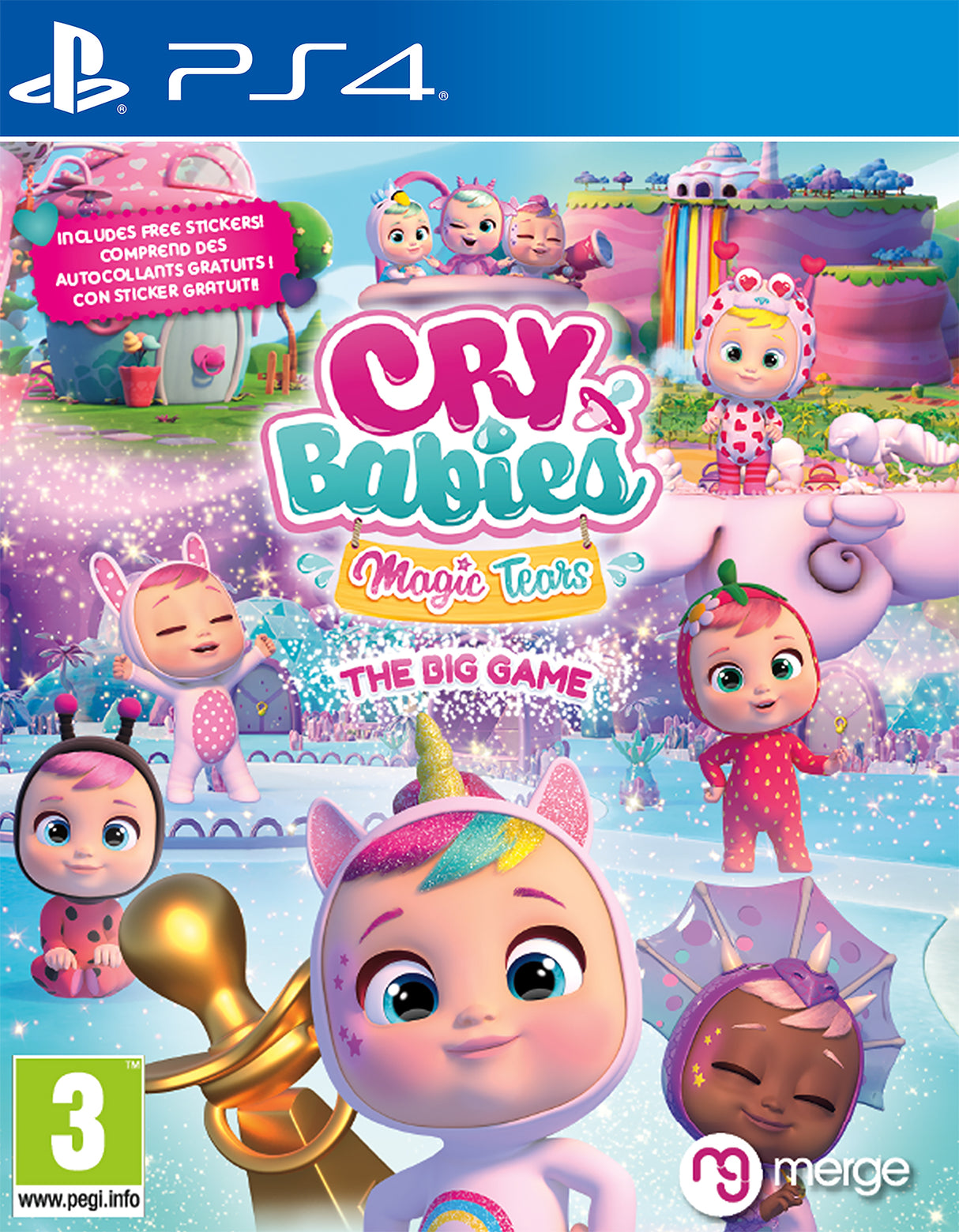 CRY BABIES MAGIC TEARS BIG GAM Playstation 4 Video Game