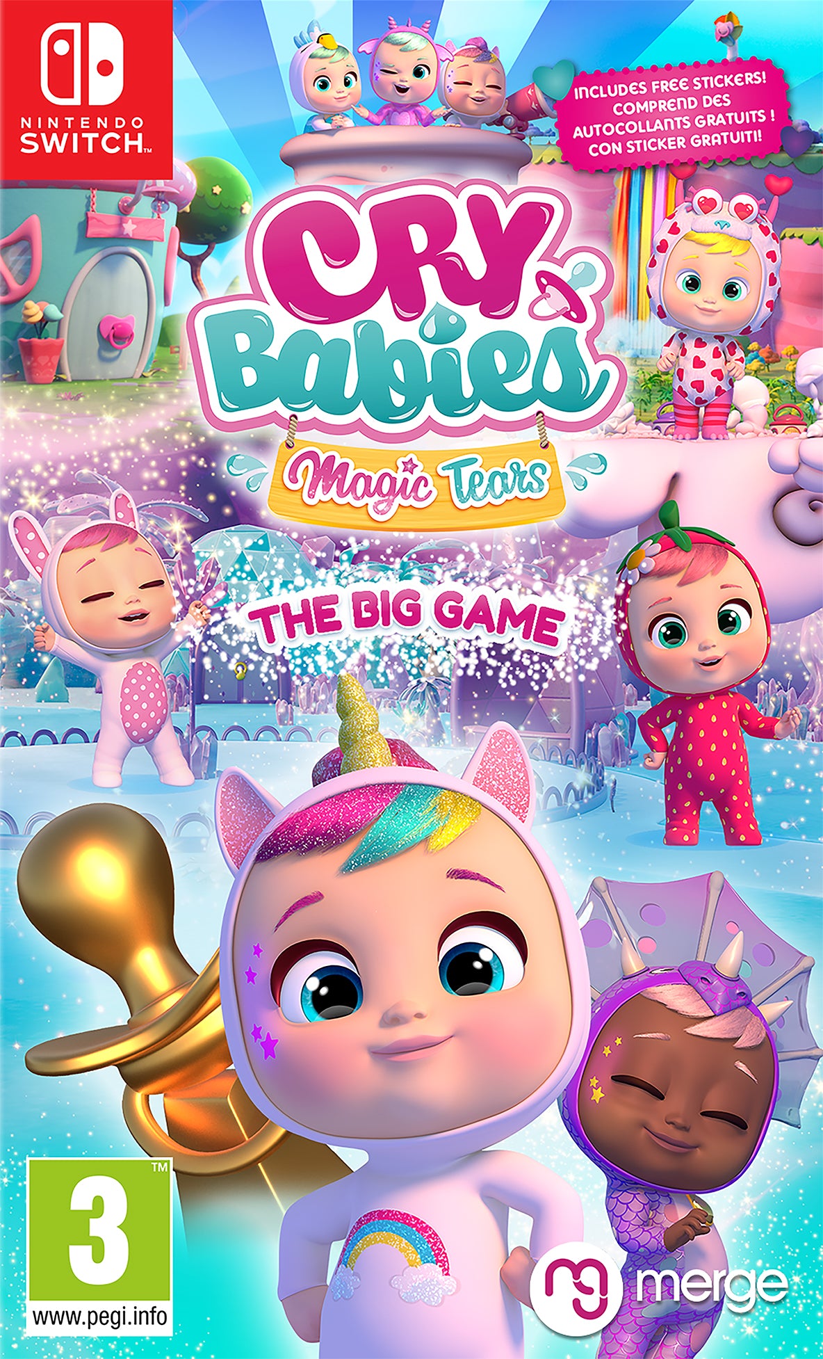 CRY BABIES MAGIC TEARS BIG GAM Nintendo Switch Video Game