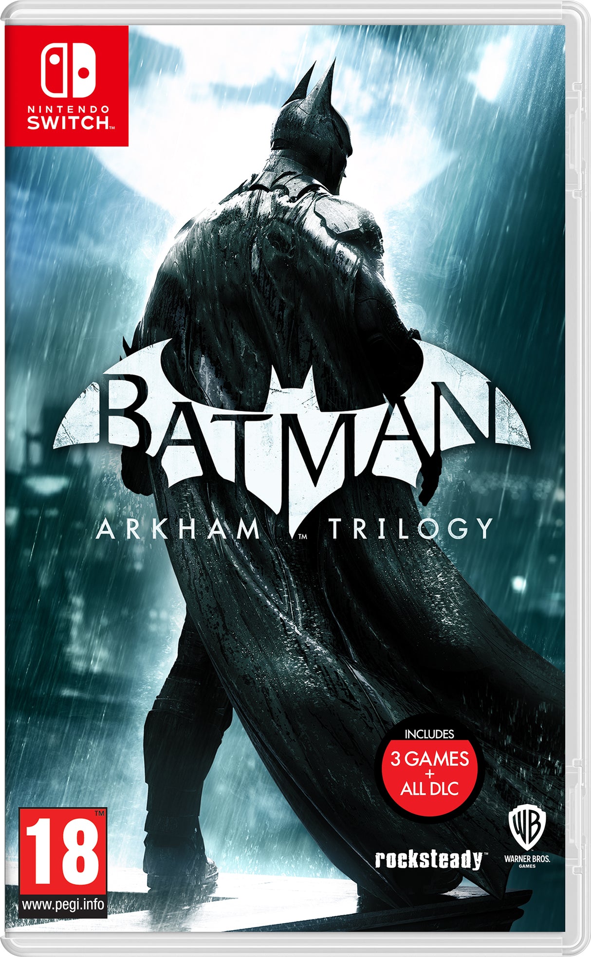 BATMAN ARKHAM TRILOGY  Nintendo Switch Video Game