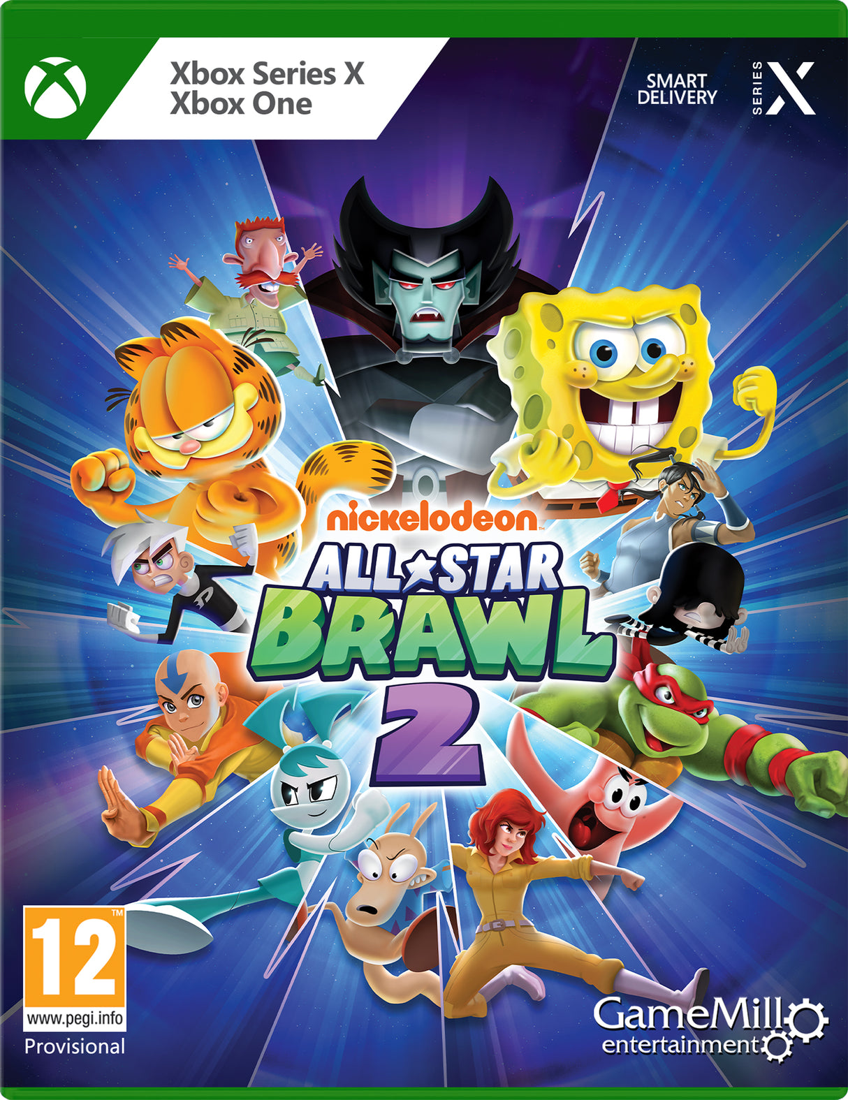 NICKELODEON ALL-STAR BRAWL 2   Microsoft Xbox SX Video Game