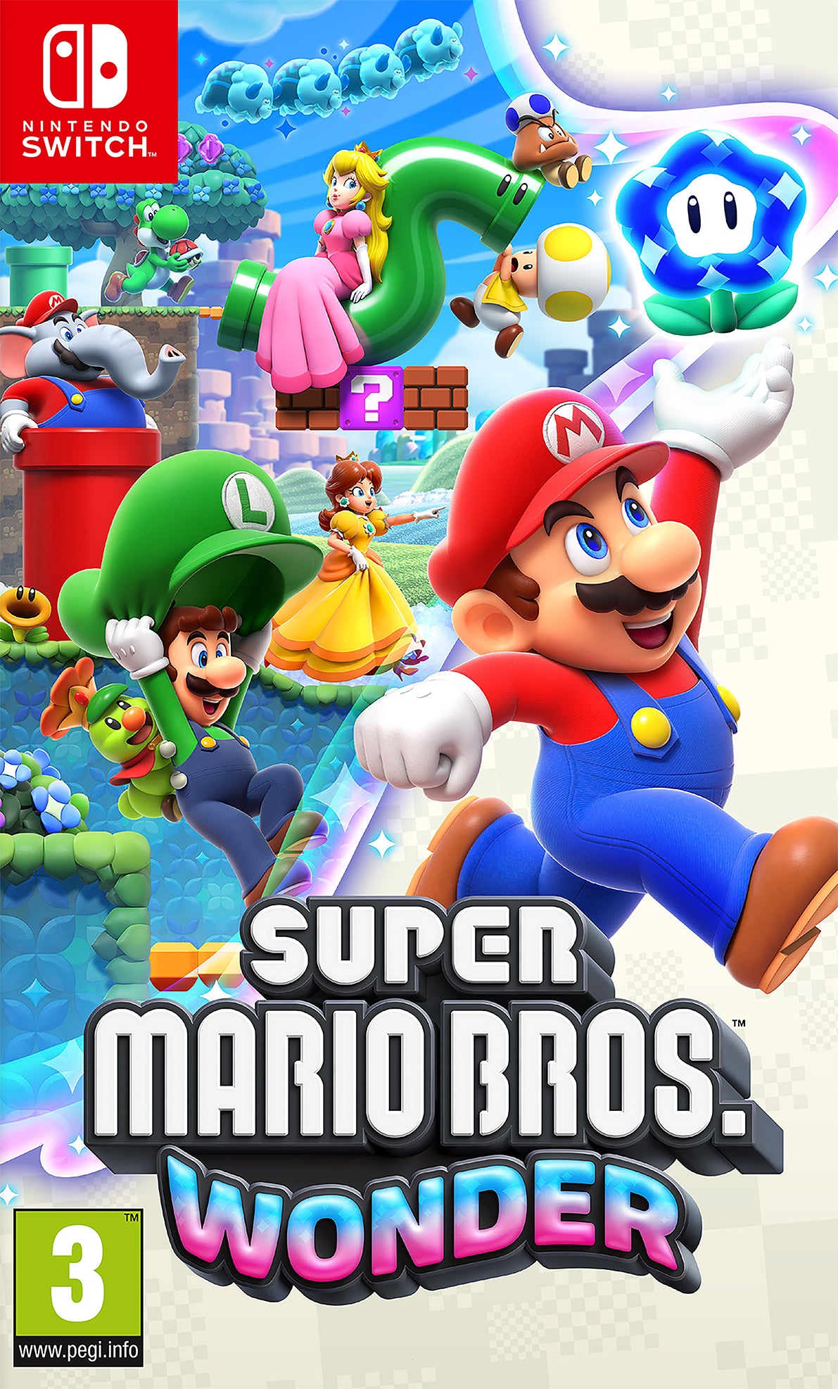 SUPER MARIO BROS WONDER   Nintendo Switch Video Game