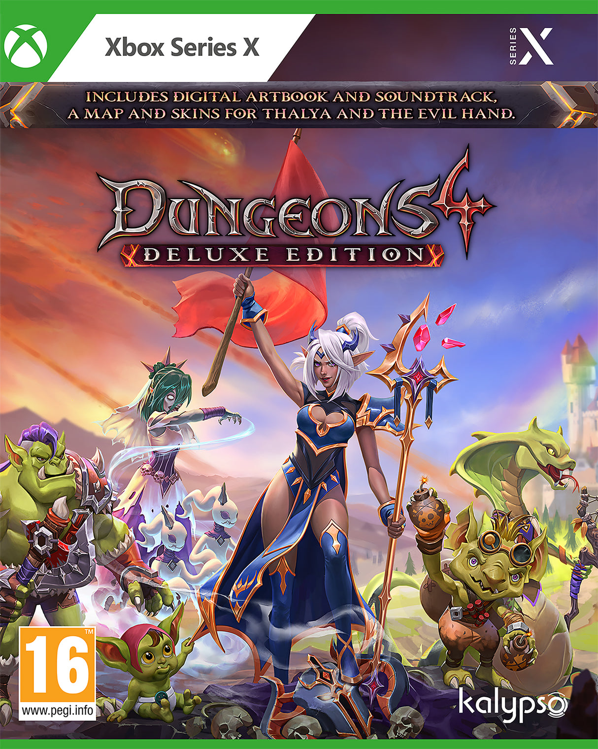DUNGEONS 4 DELUXE EDITION   Xbox SX Video Game