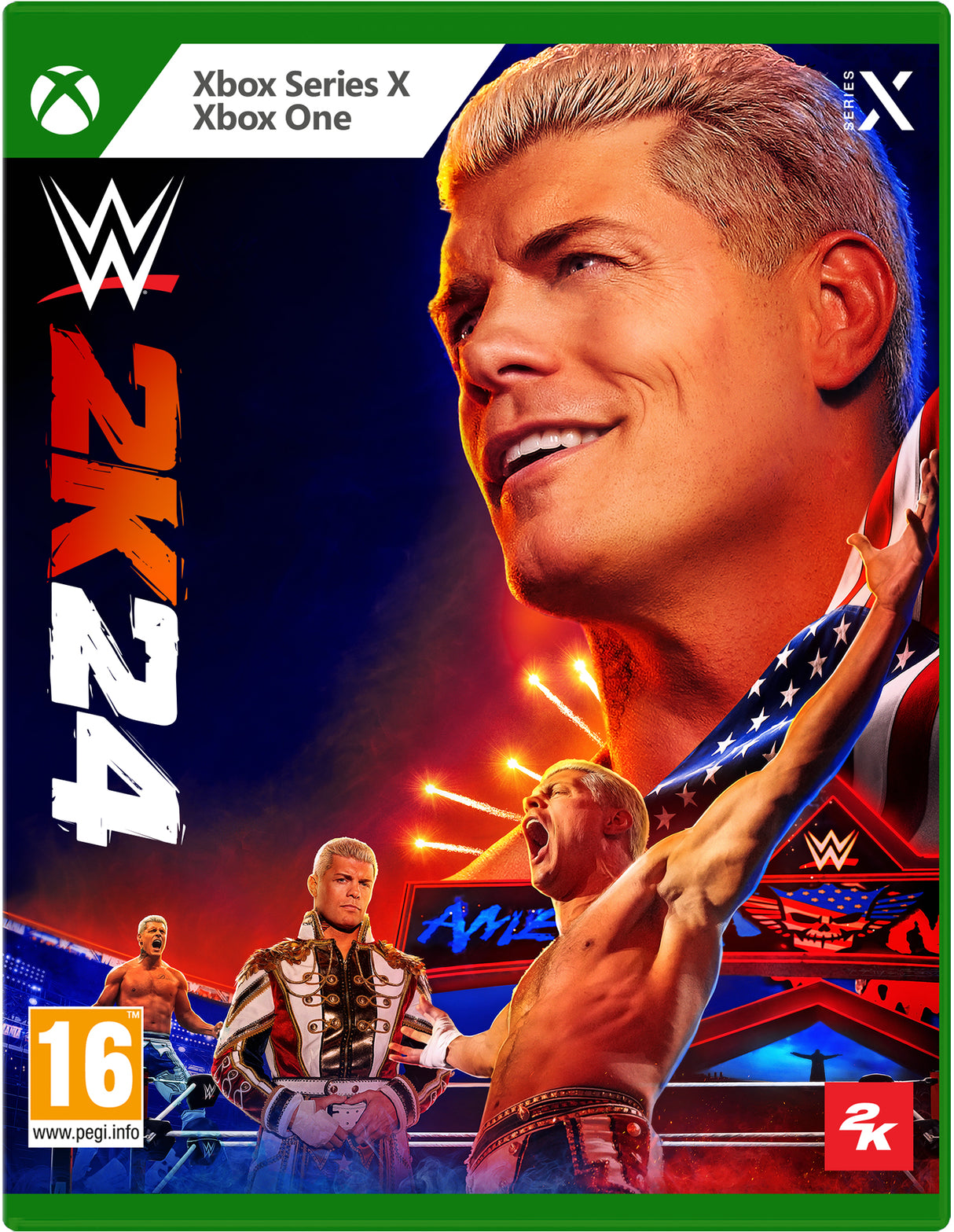 WWE 2K24   Microsoft Xbox SX Video Game