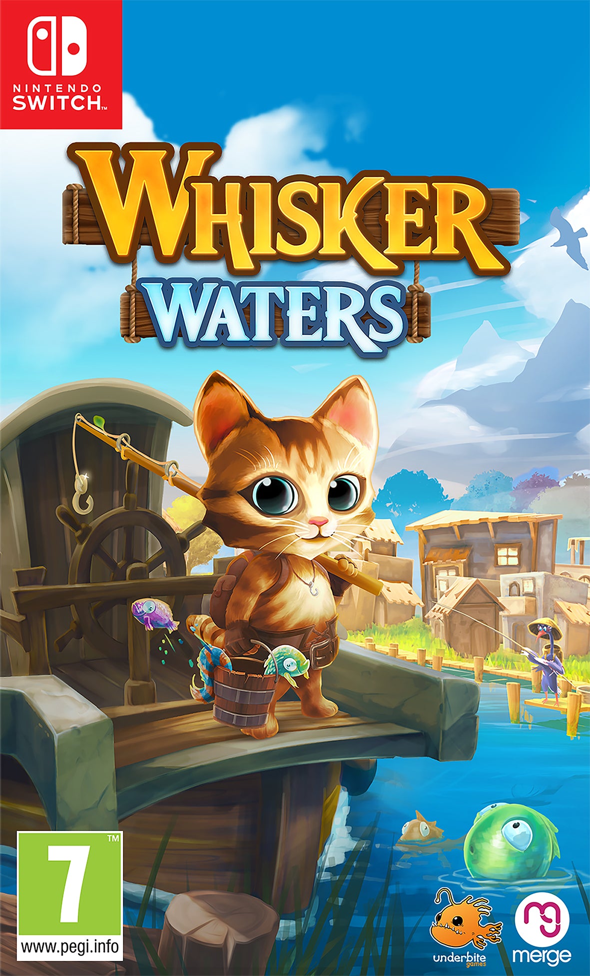 WHISKER WATERS   Nintendo Switch Video Game