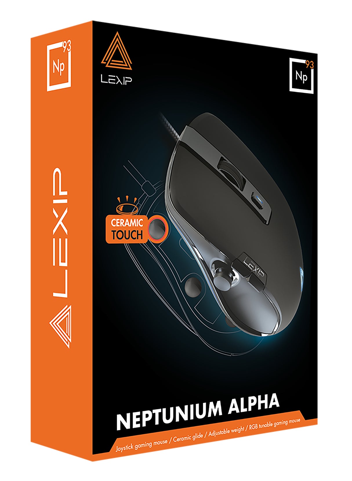 LEXIP NP93 NEPTUNIUM ALPHA   PC Mouse