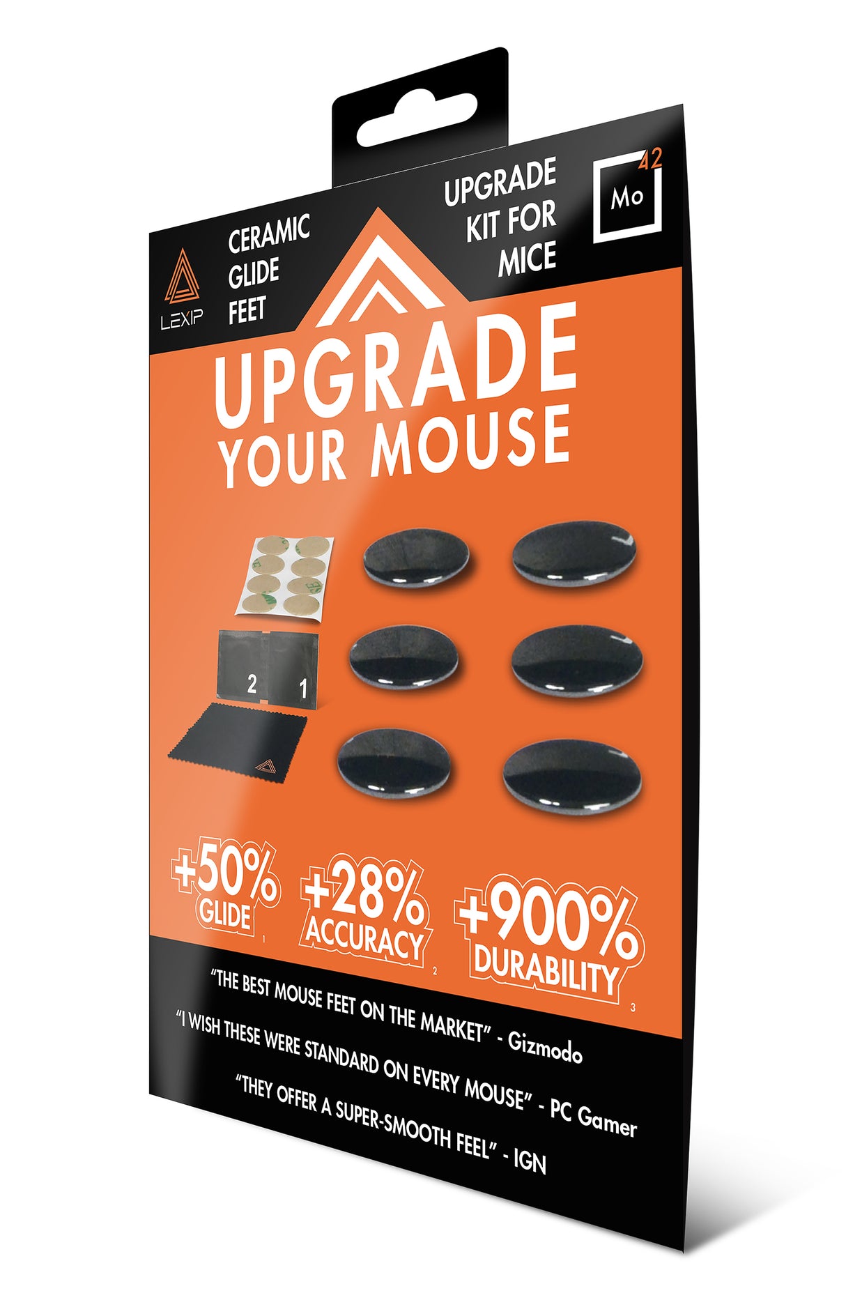 LEXIP MO42 6 GLIDE FEET MOUSE  PC Mouse