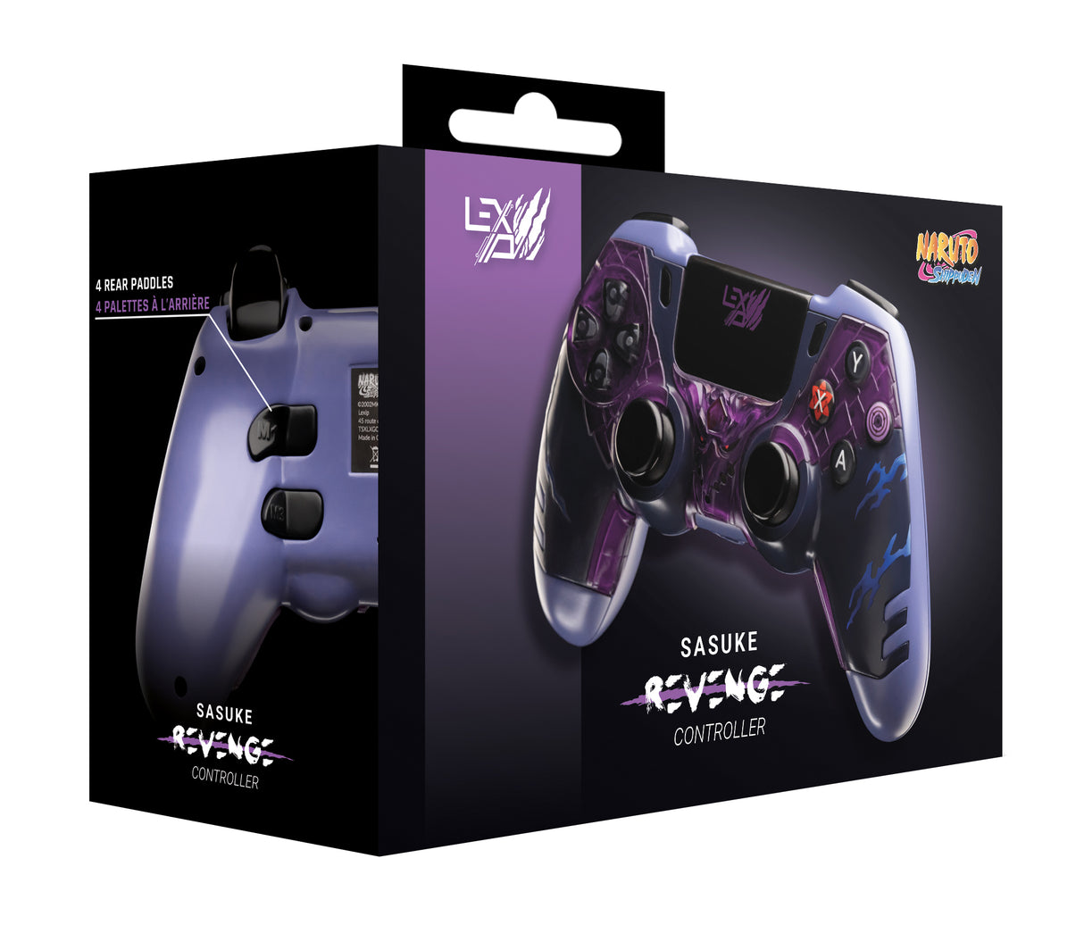 LEXIP NARUTO SASUKE CONTROLLER PC Nintendo Switch Controller