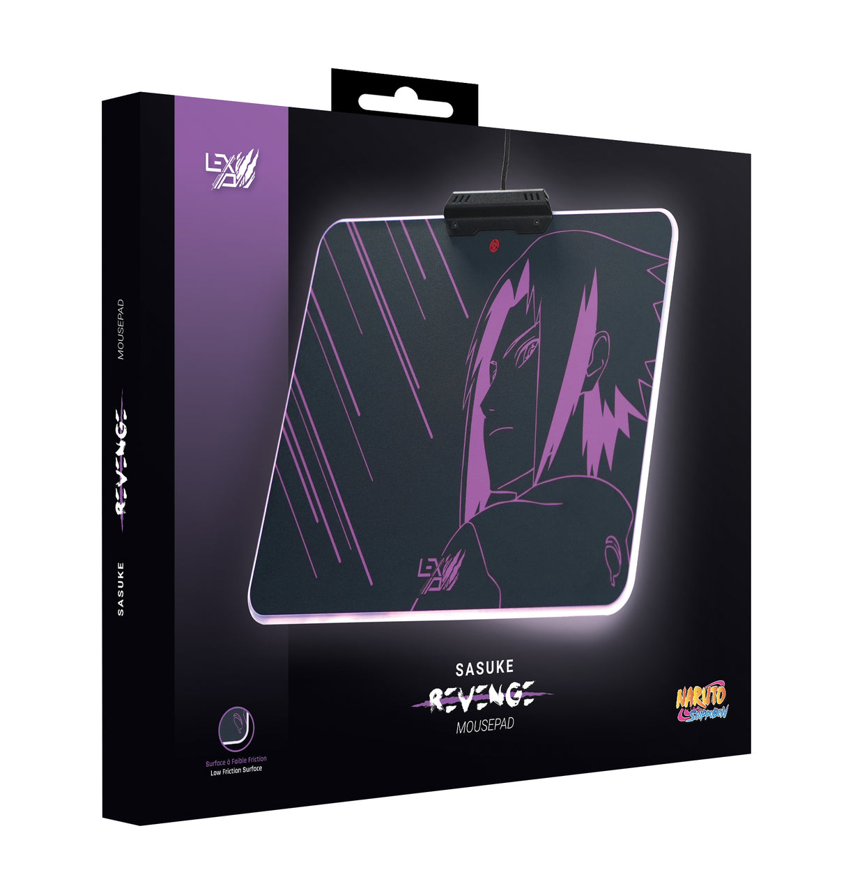 LEXIP NARUTO SASUKE MOUSEPAD   PC Mouse