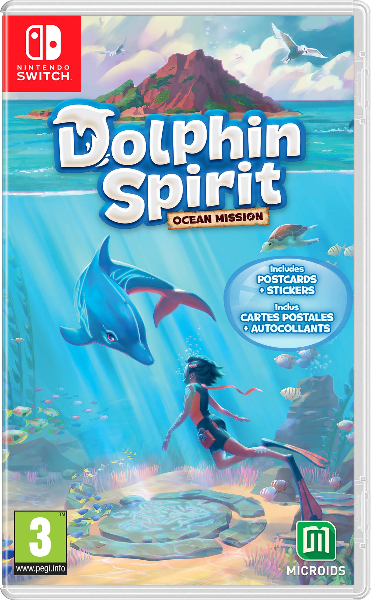DOLPHIN SPIRIT OCEAN MISSION   Nintendo Switch Video Game