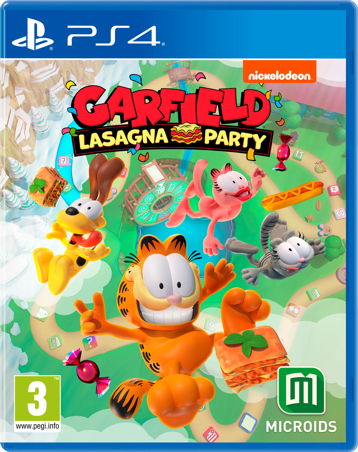 GARFIELD LASAGNA PARTY Playstation 4 Video Game