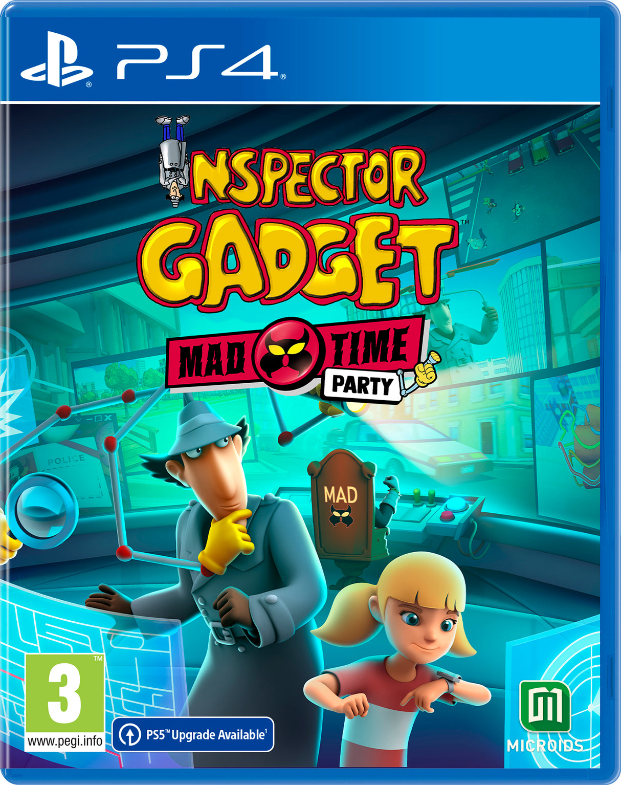 INSPECTOR GADGET MAD TIME PART Playstation 4 Video Game