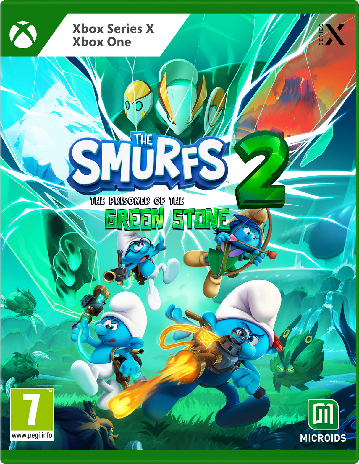 SMURFS 2 PRISONER GREEN STONE  Microsoft Xbox One Video Game