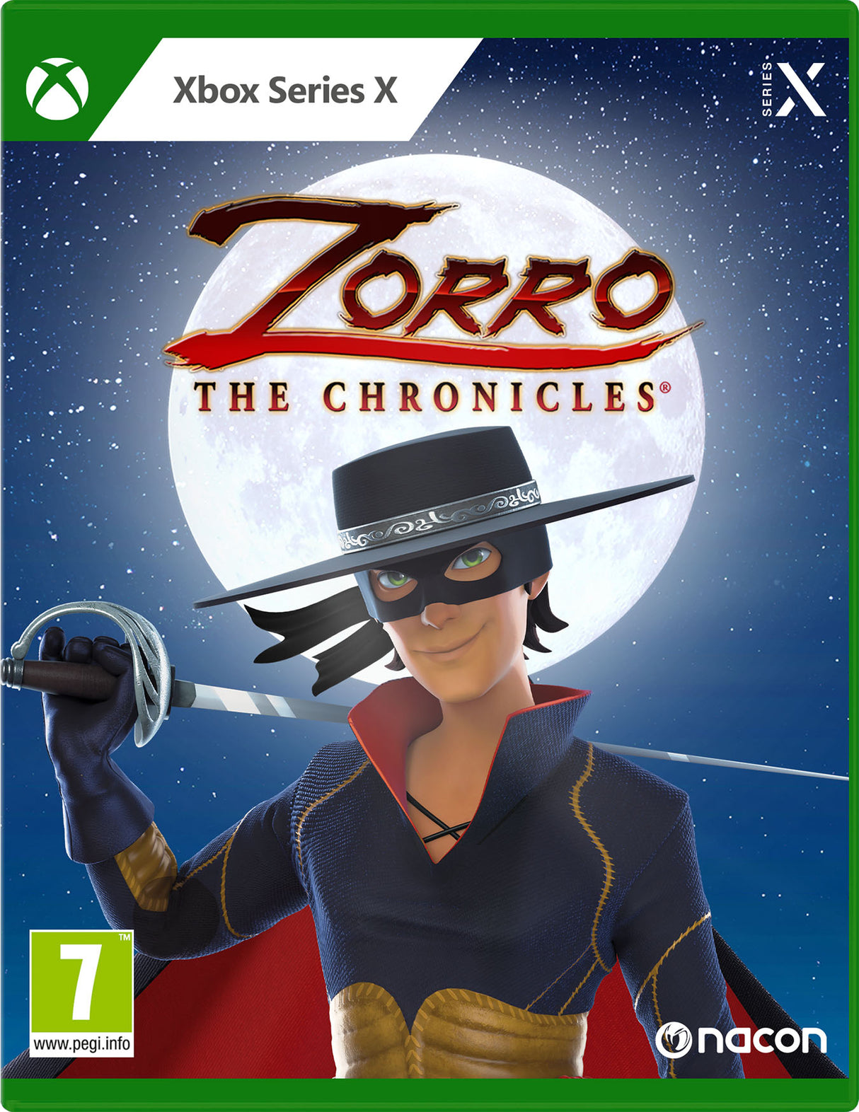 ZORRO THE CHRONICLES   Microsoft Xbox SX Video Game