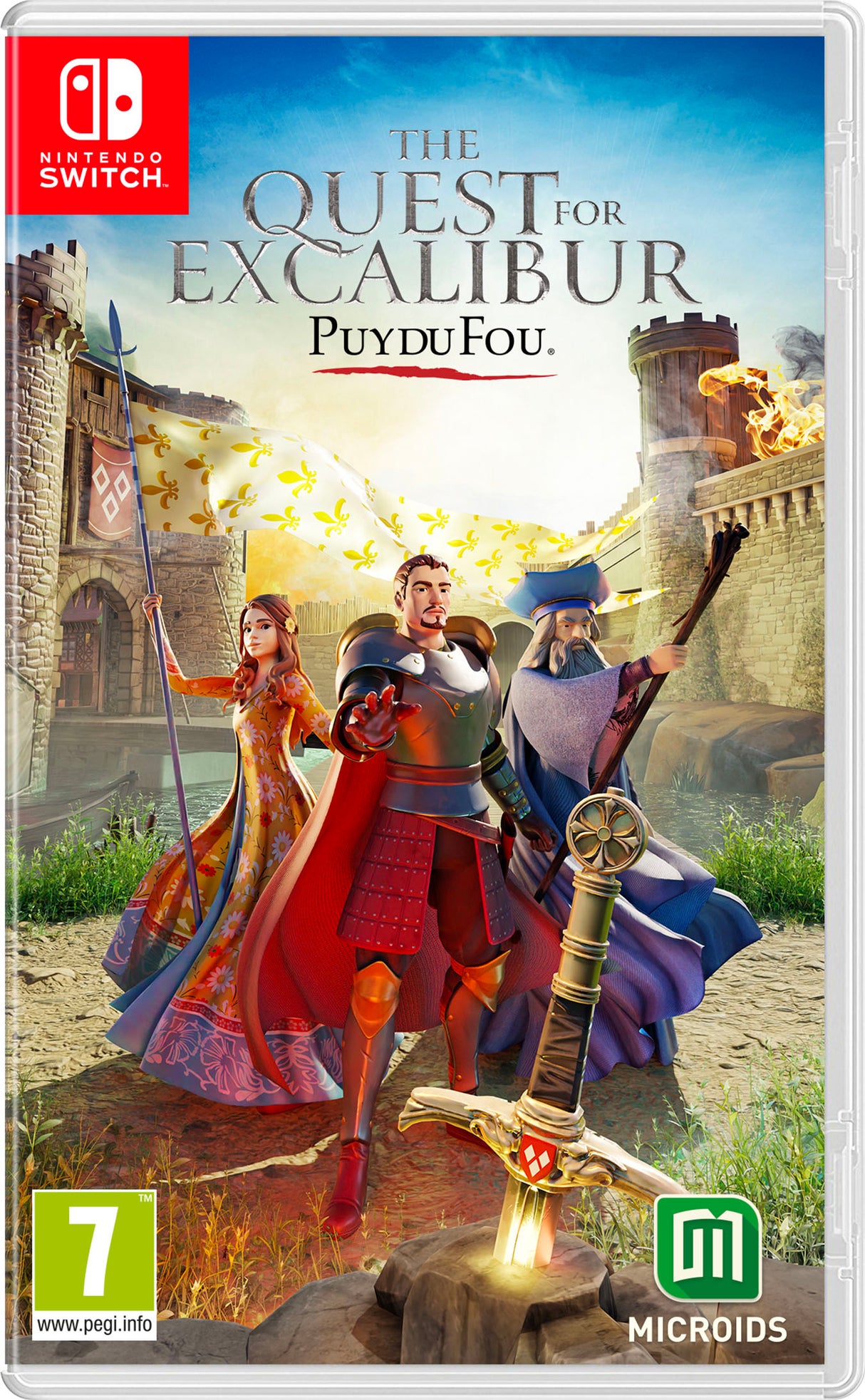 THE QUEST FOR EXCALIBUR  Nintendo Switch Video Game