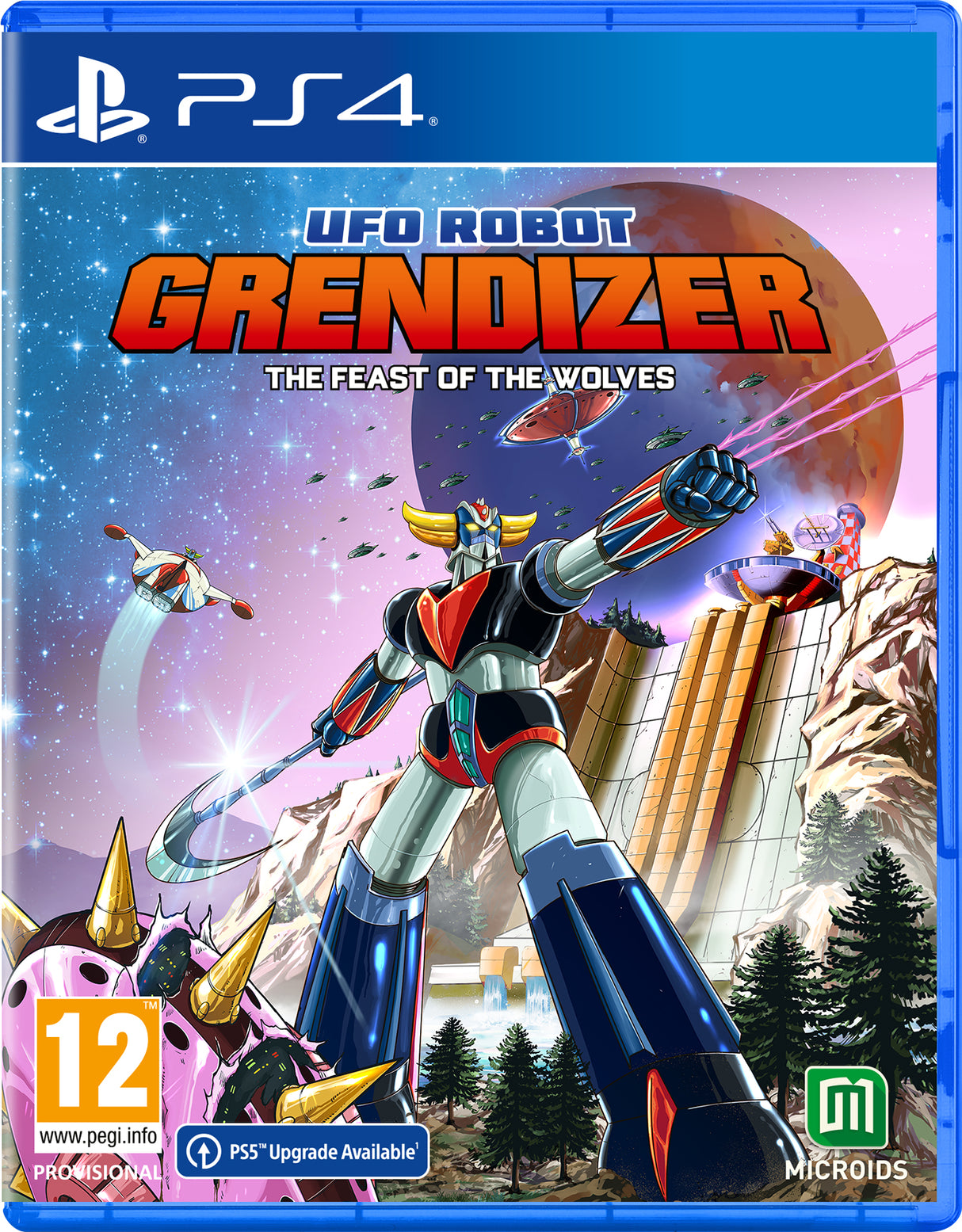 UFO ROBOT GRENDIZER FST OT WLV Playstation 4 Video Game