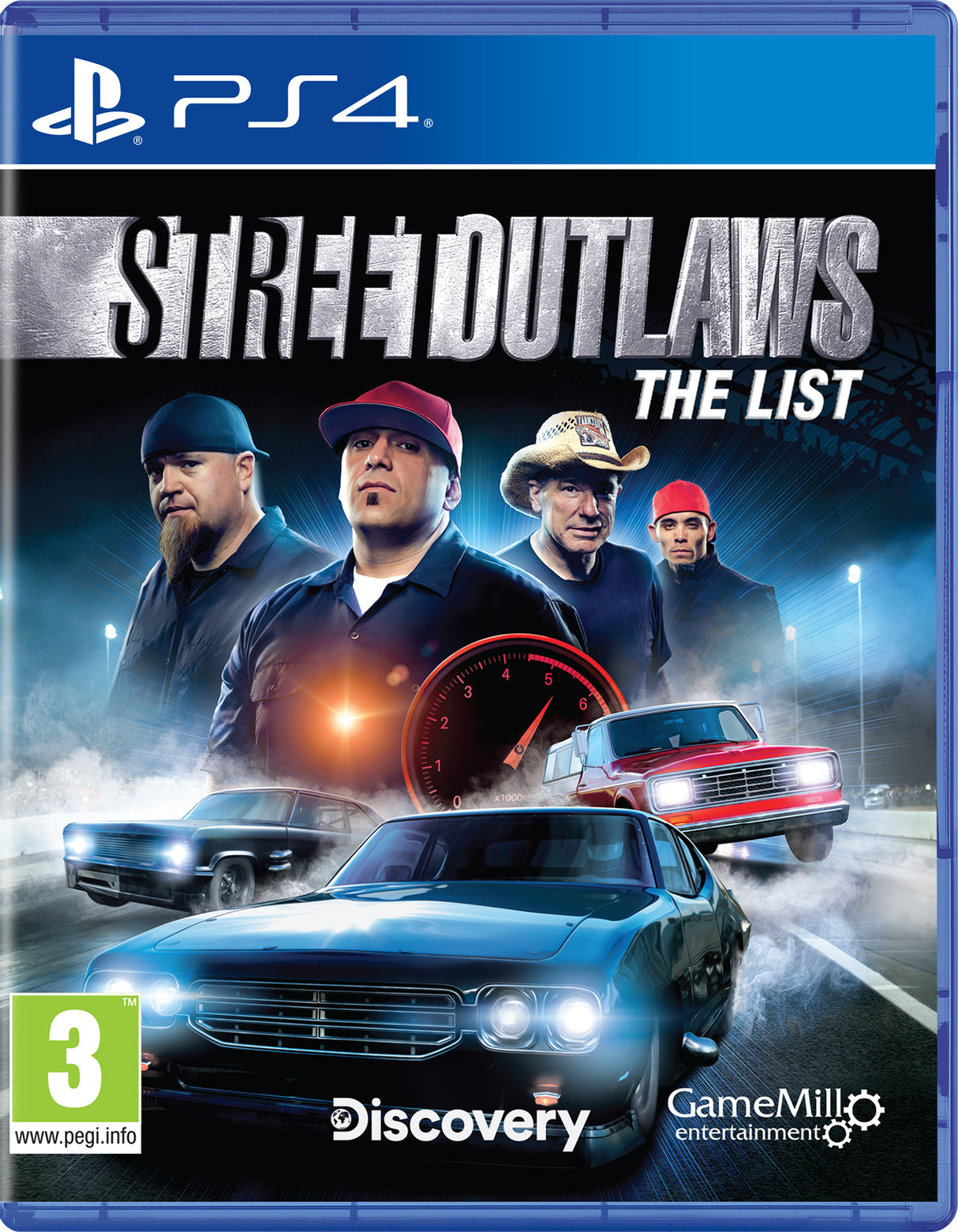 STREET OUTLAWS THE LIST  Playstation 4 Video Game