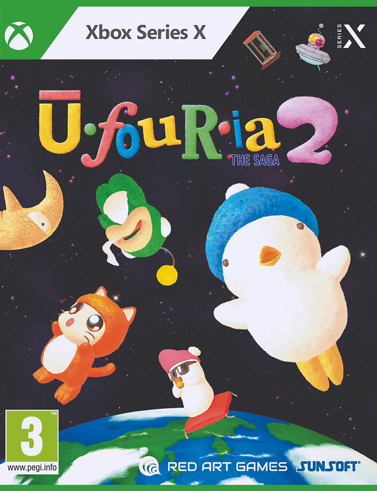 UFOURIA THE SAGA 2   Xbox SX Video Game