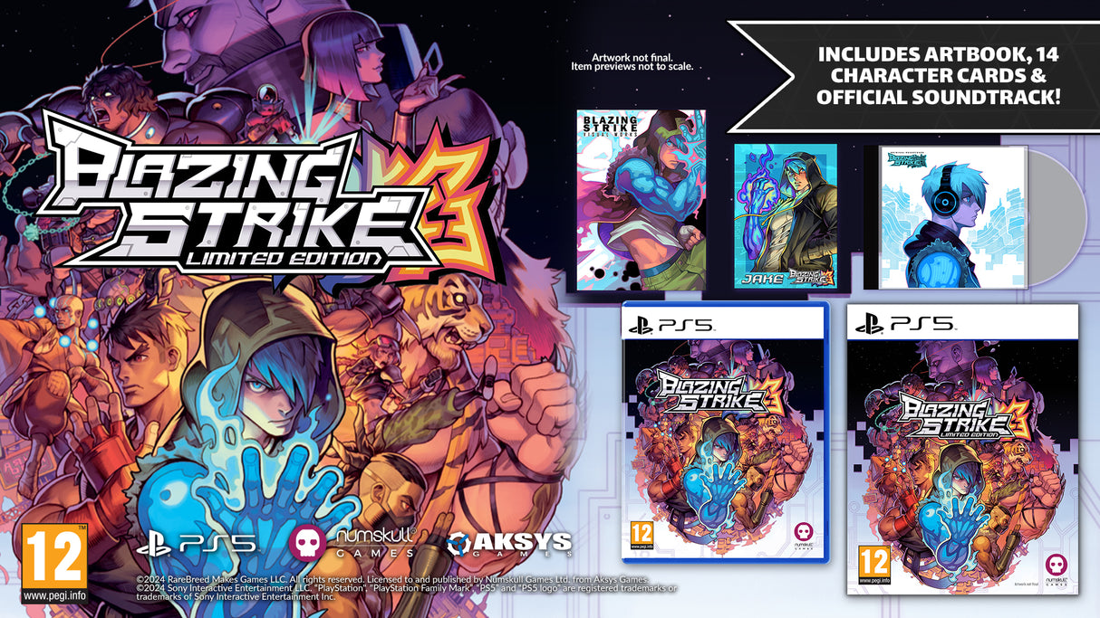 BLAZING STRIKE LIMITED EDITION Playstation 5 Video Game