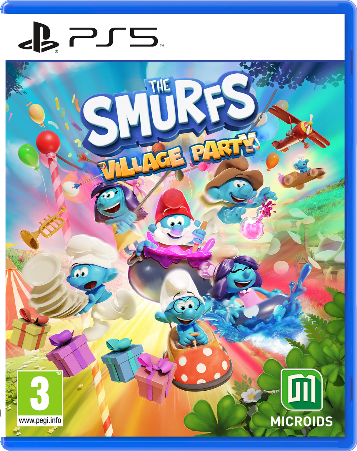 THE SMURFS VILLAGE PARTY   Playstation 5 Video Game