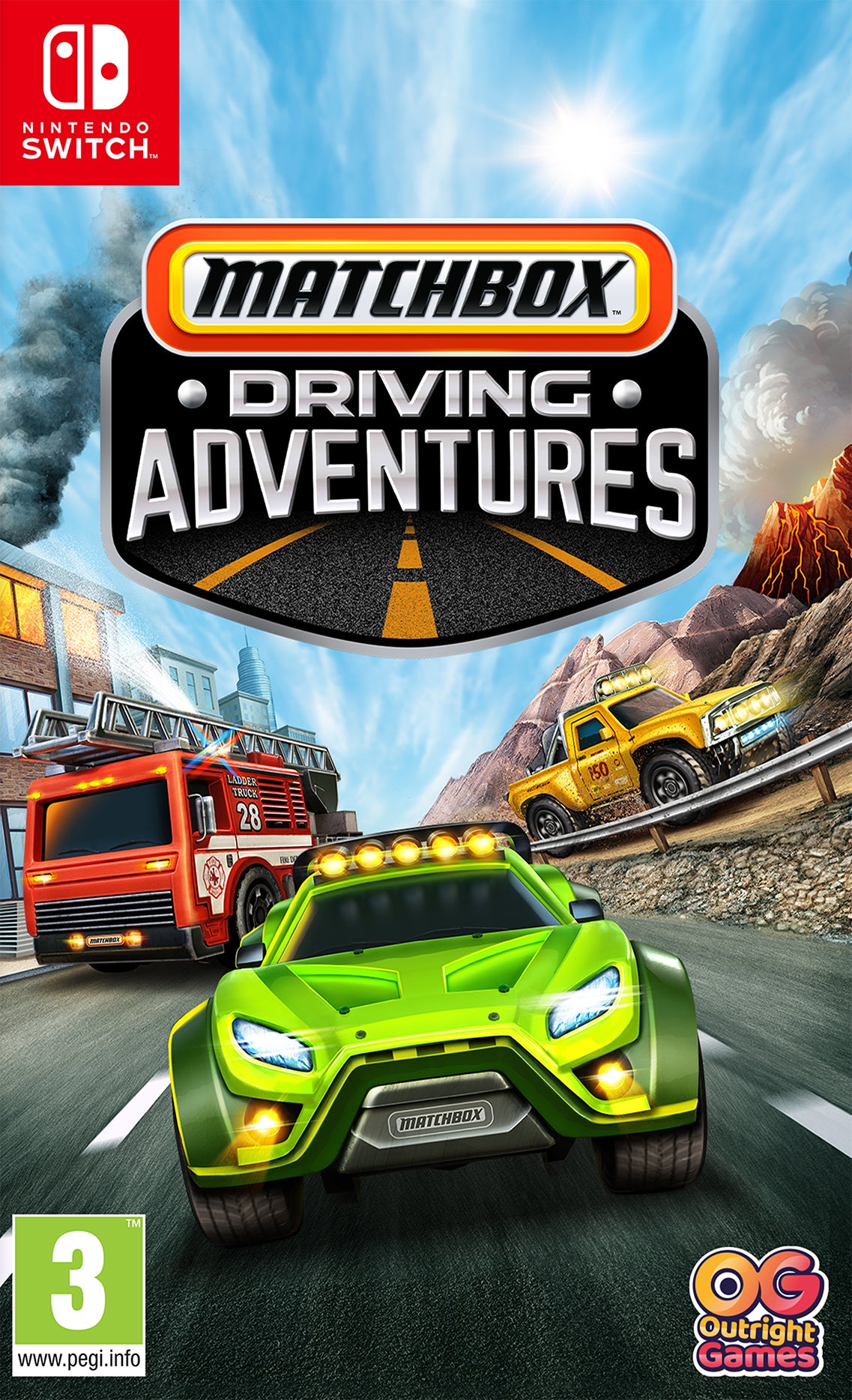 MATCHBOX DRIVING ADVENTURES   Nintendo Switch Video Game