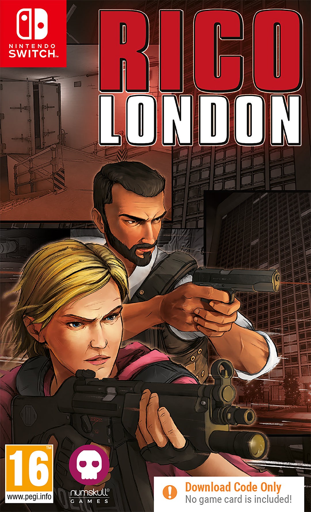 RICO LONDON CIB   Nintendo Switch Video Game