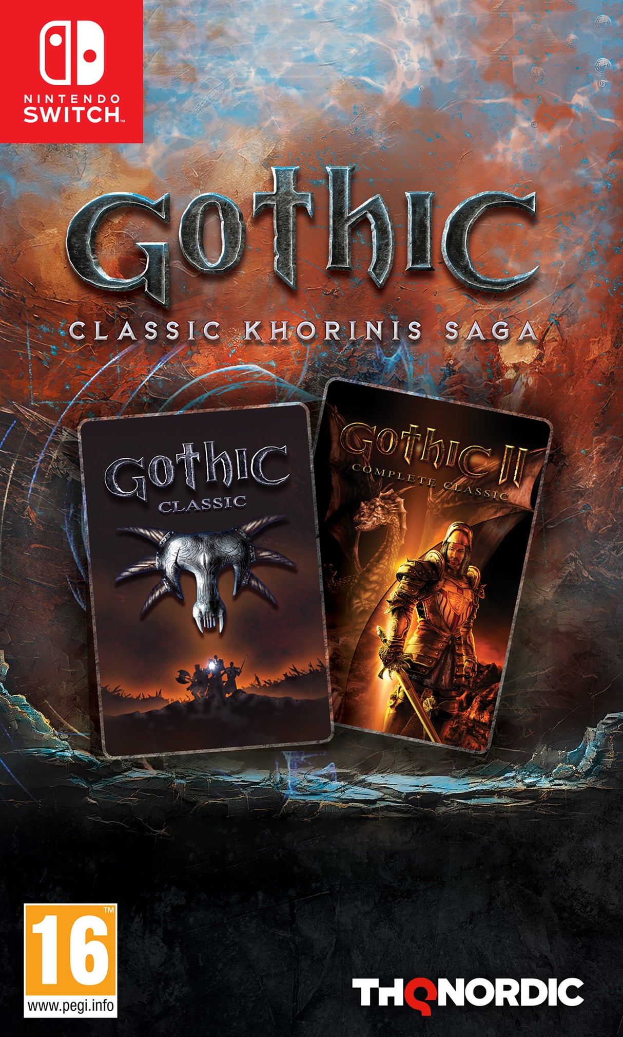 GOTHIC CLASSIC KHORINIS SAGA   Nintendo Switch Video Game