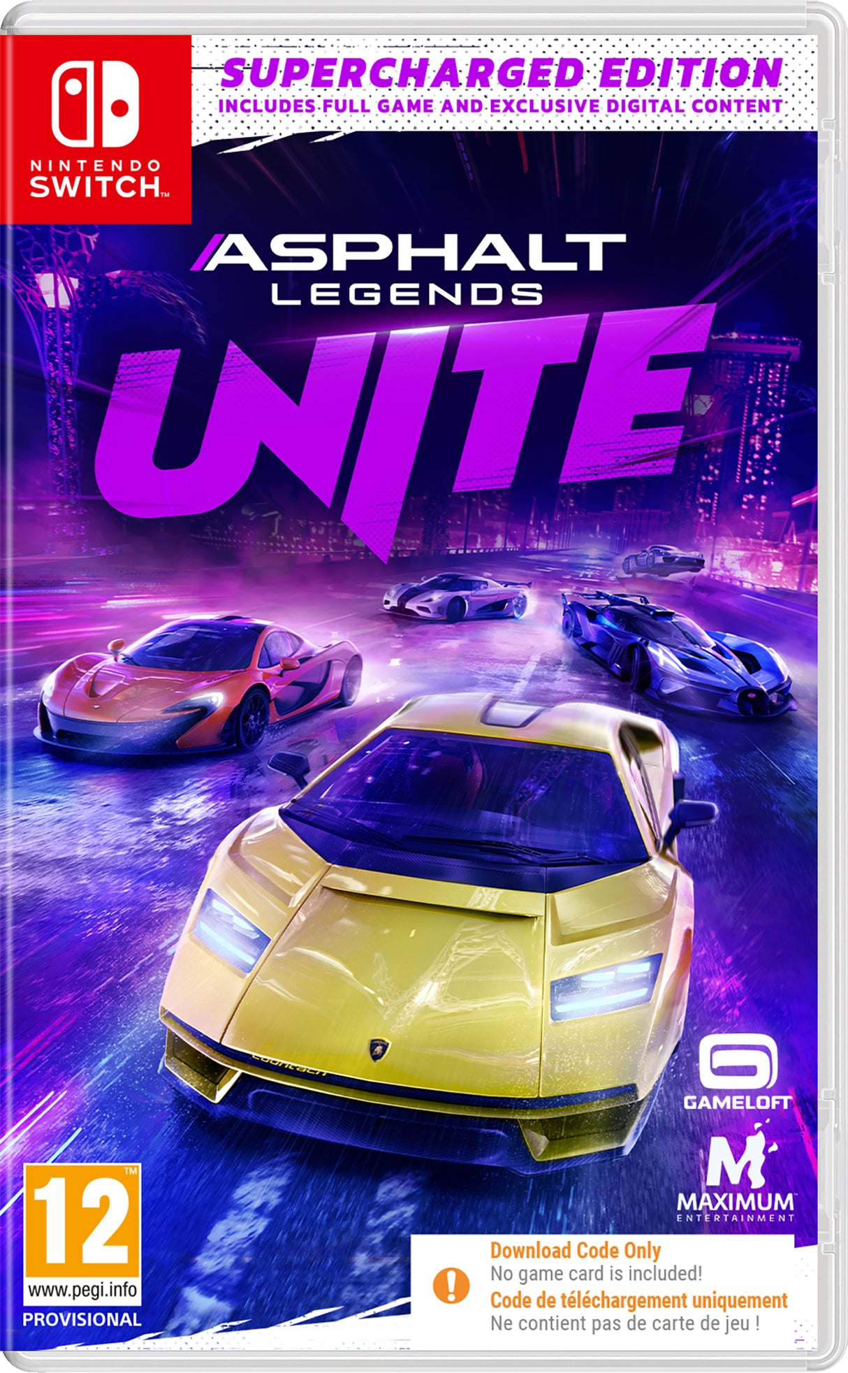 ASPHALT LEGENDS UNITE SUP ED   Nintendo Switch Video Game