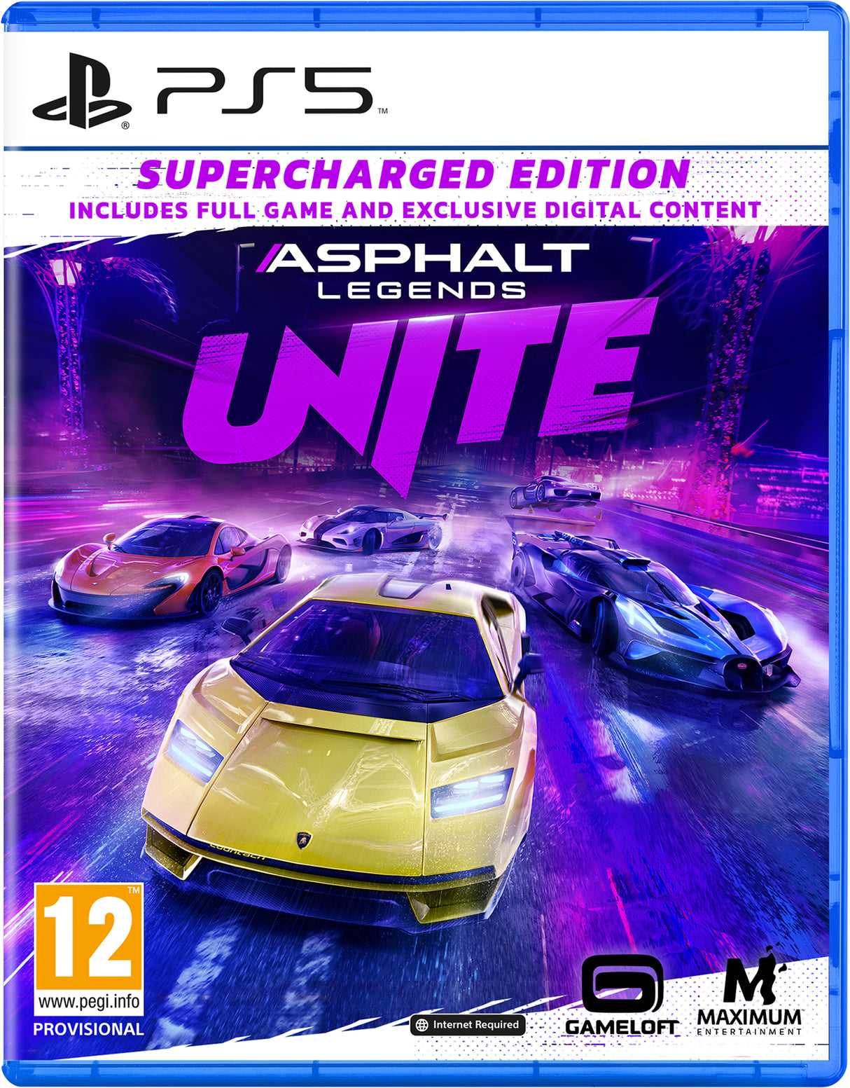 ASPHALT LEGENDS UNITE SUP ED   Playstation 5 Video Game