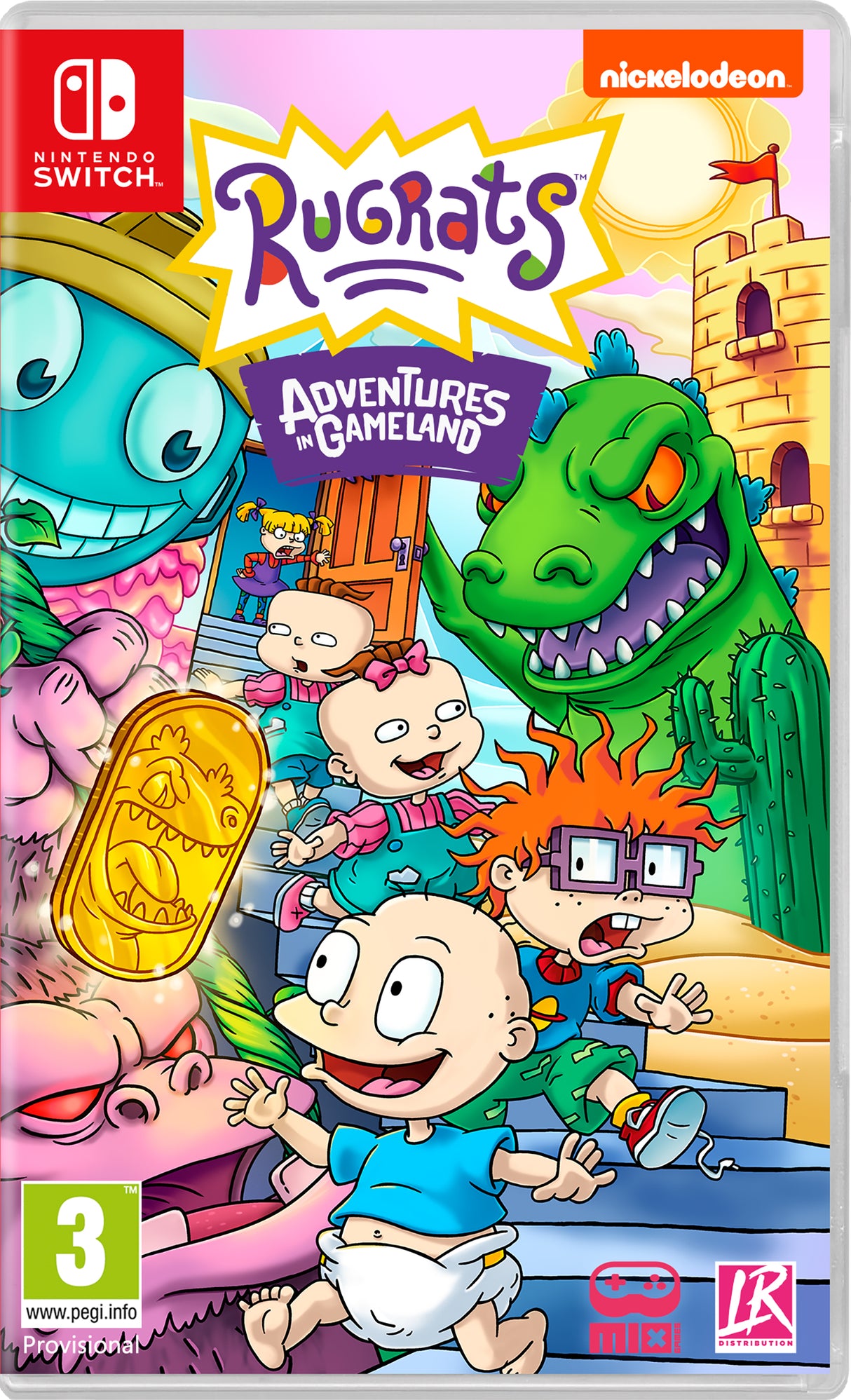 RUGRATS ADVENTURE IN GAMELAND  Nintendo Switch Video Game