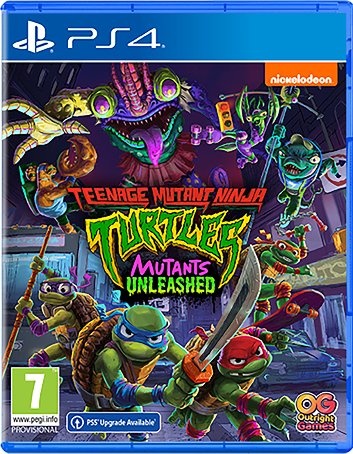TMNT MUTANTS UNLEASHED   PlayStation 4 Video Game